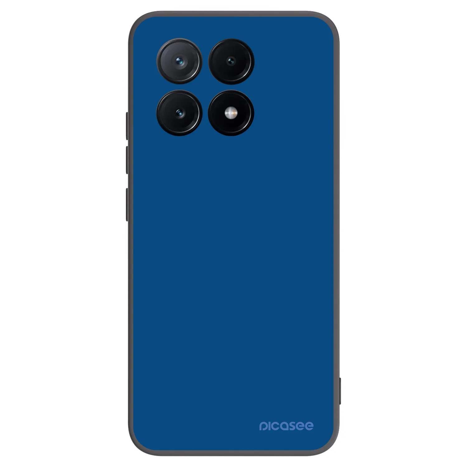 Picasee silikonowe czarne etui na Xiaomi Poco X6 Pro - Navy Blue