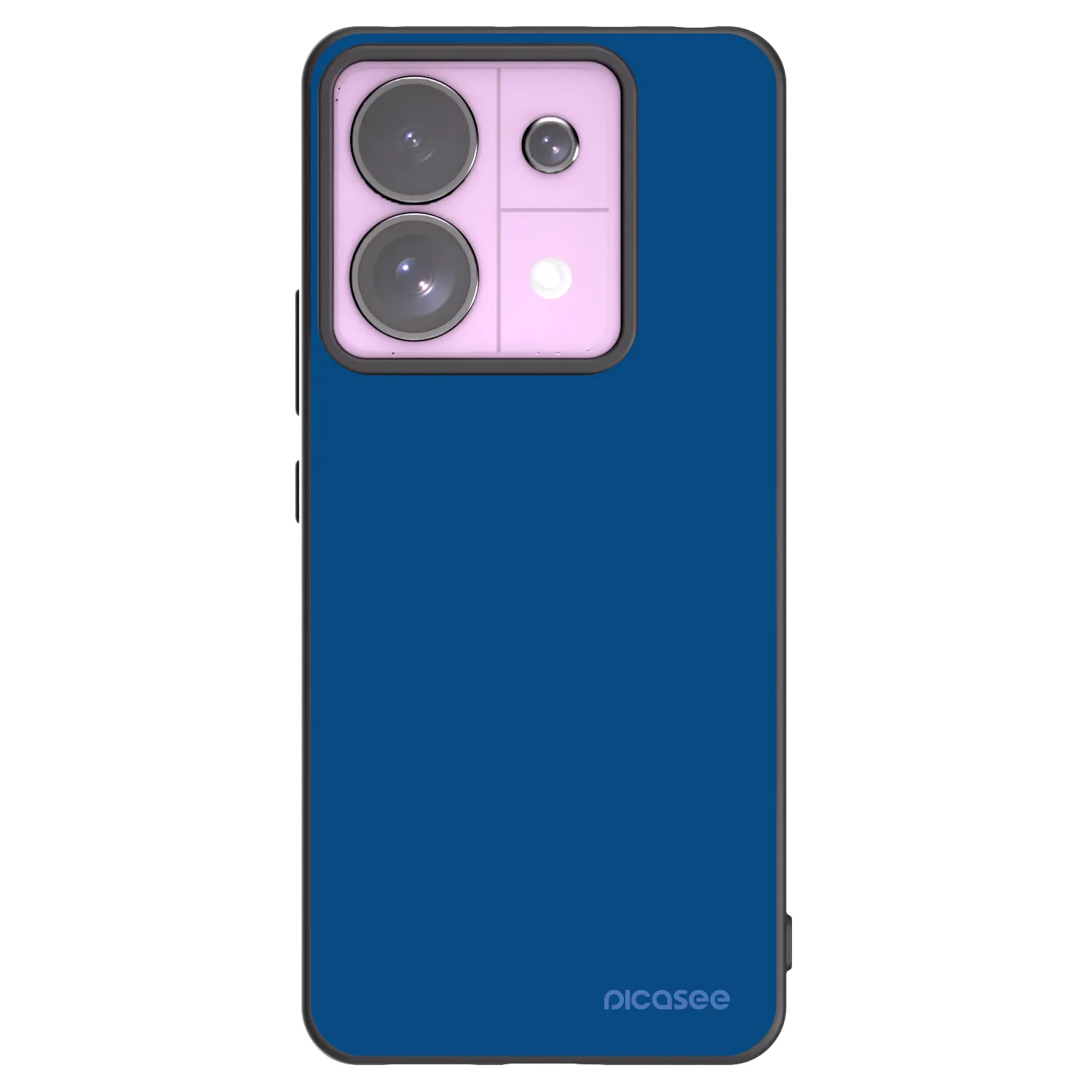 Picasee silikonowe czarne etui na Xiaomi Redmi Note 13 Pro 5G - Navy Blue