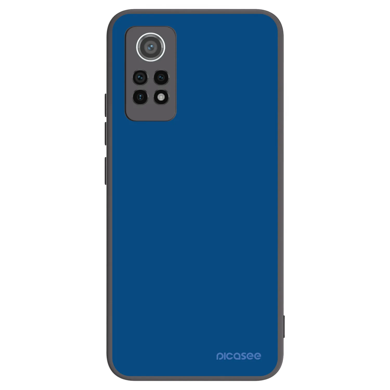 Picasee silikonowe czarne etui na Xiaomi Redmi Note 12 Pro 4G - Navy Blue