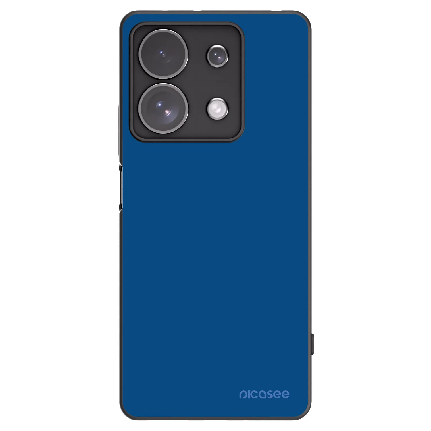 Picasee silikonowe czarne etui na Xiaomi Redmi Note 13 Pro 4G - Navy Blue