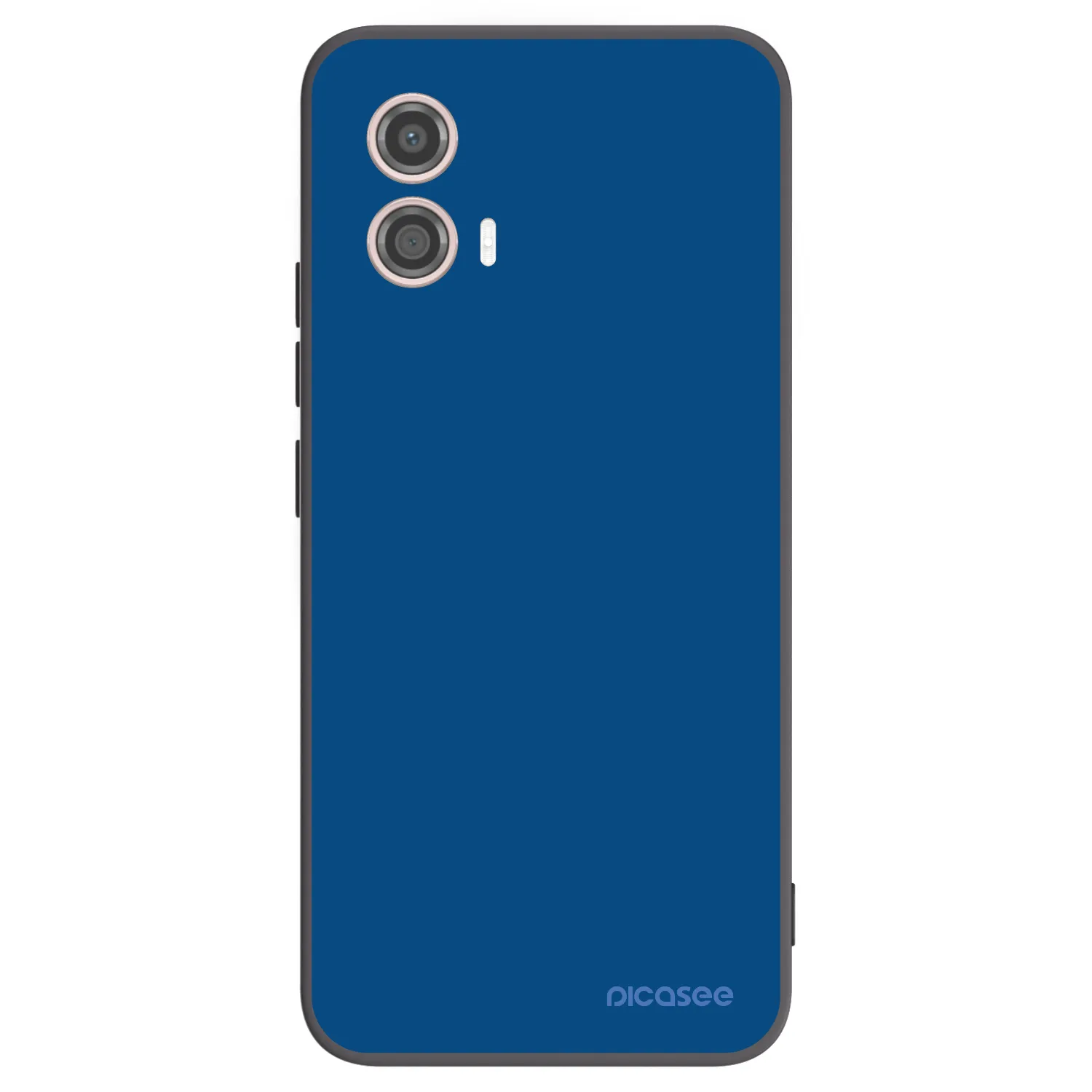Picasee silikonowe czarne etui na Motorola Moto G53 5G - Navy Blue