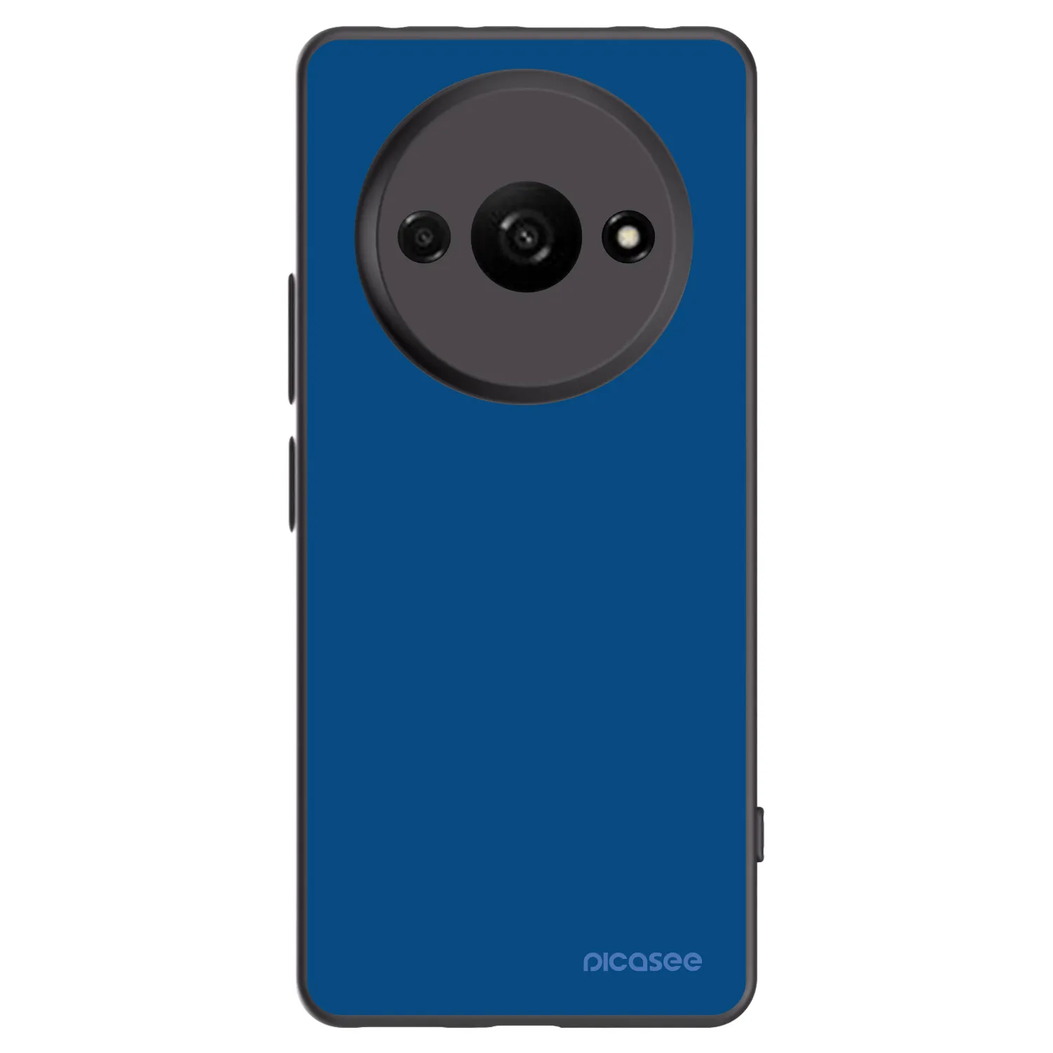 Picasee silikonowe czarne etui na Xiaomi Redmi A3 - Navy Blue