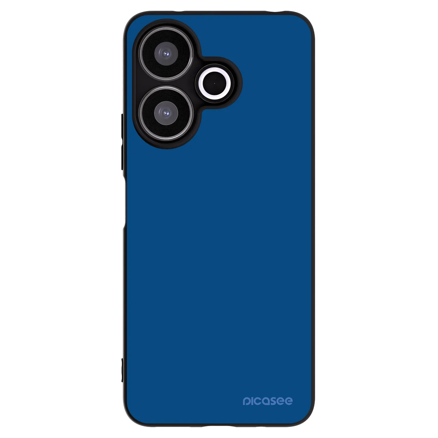 Picasee silikonowe czarne etui na Xiaomi Redmi 13 4G - Navy Blue
