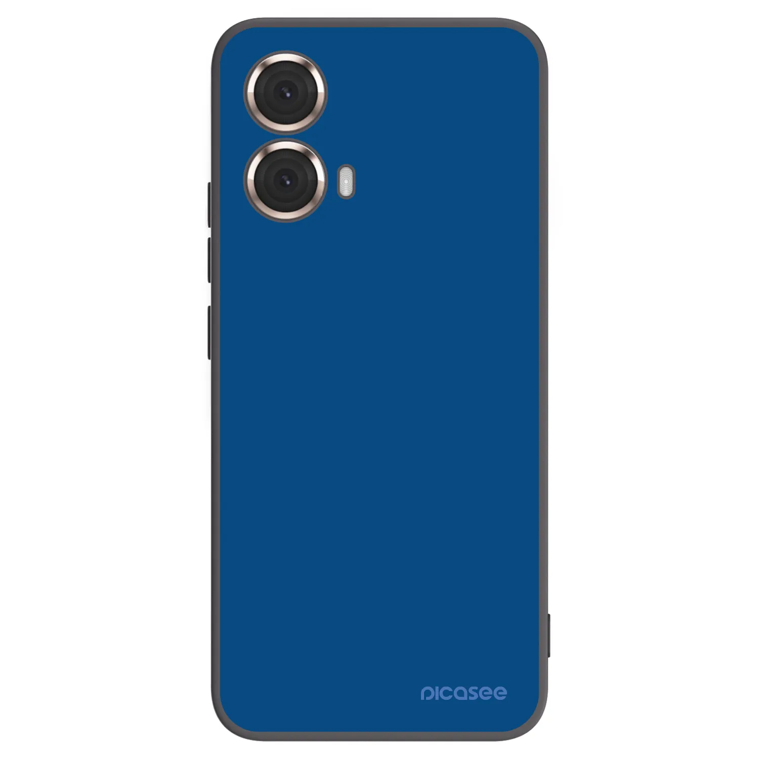 Picasee silikonowe czarne etui na Motorola Moto G85 - Navy Blue