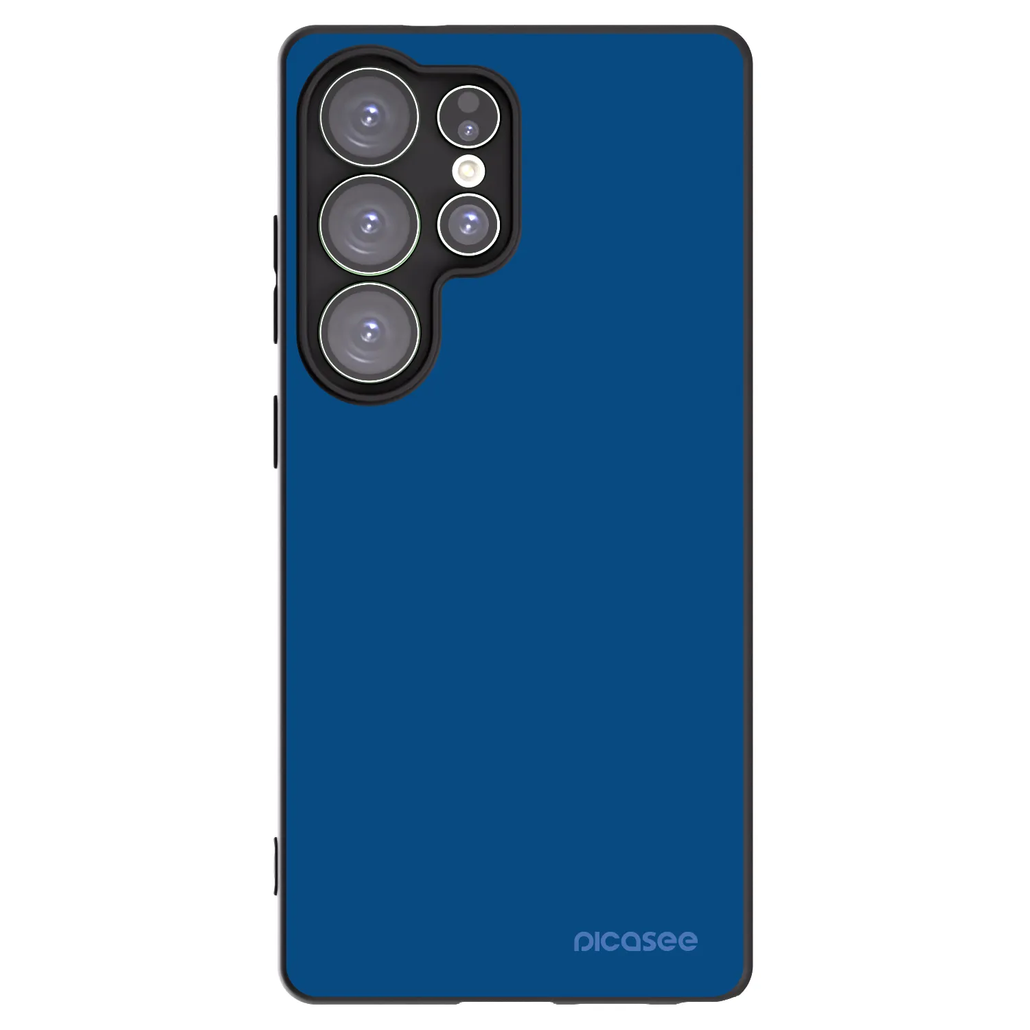 Picasee silikonowe czarne etui na Samsung Galaxy S25 Ultra 5G - Navy Blue