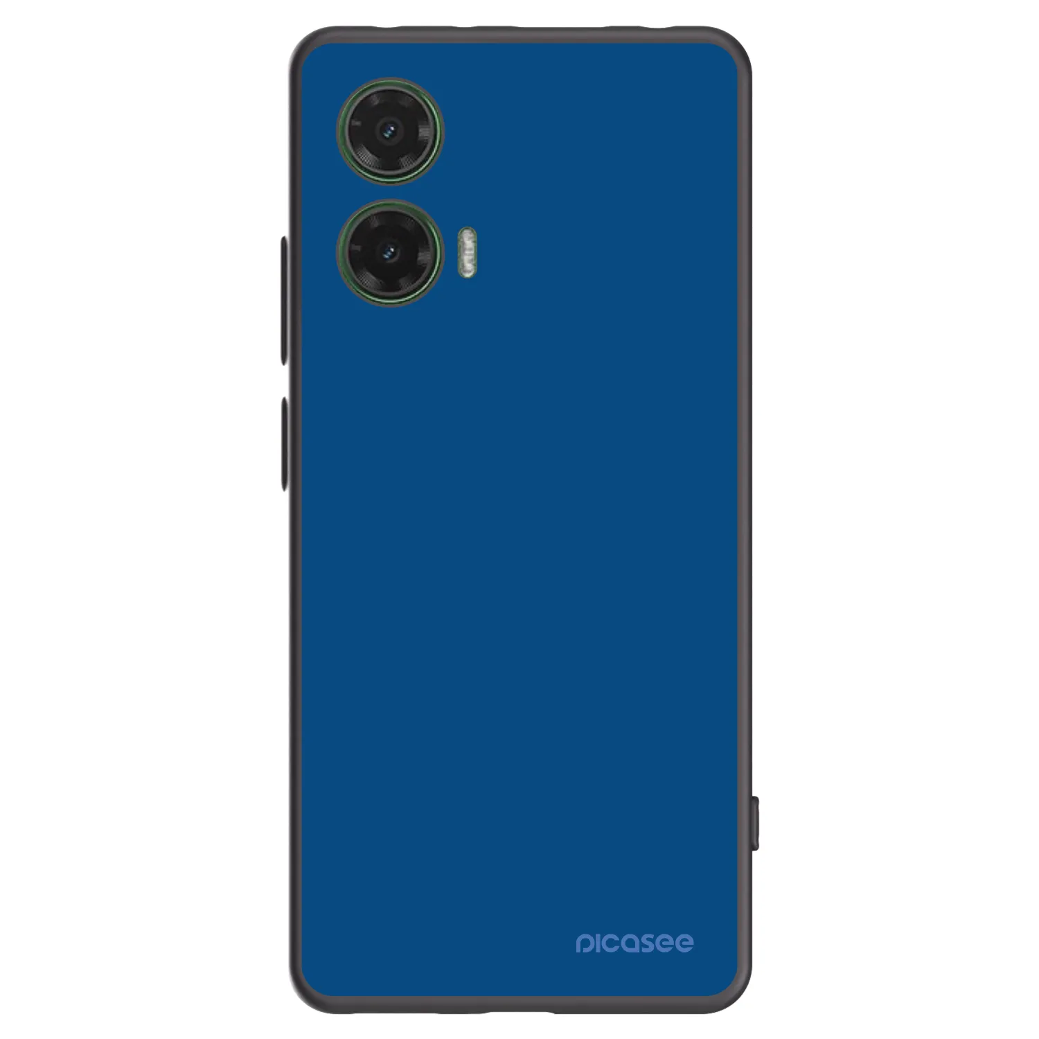 Picasee silikonowe czarne etui na Motorola Moto G35 5G - Navy Blue