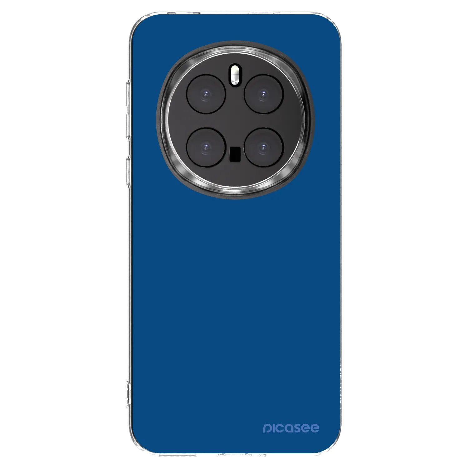 Picasee silikonowe przeźroczyste etui na Honor Magic7 Pro 5G - Navy Blue