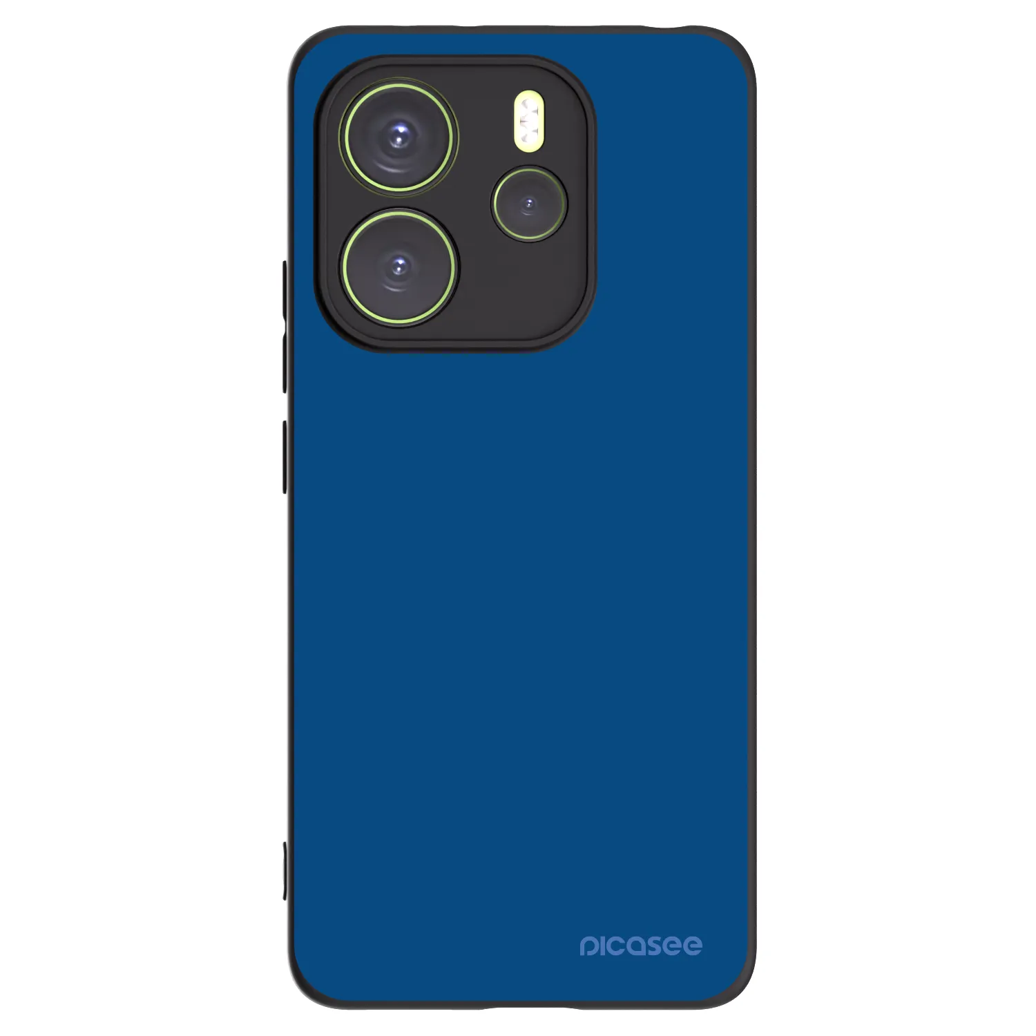 Picasee silikonowe czarne etui na Xiaomi Redmi Note 14 4G - Navy Blue