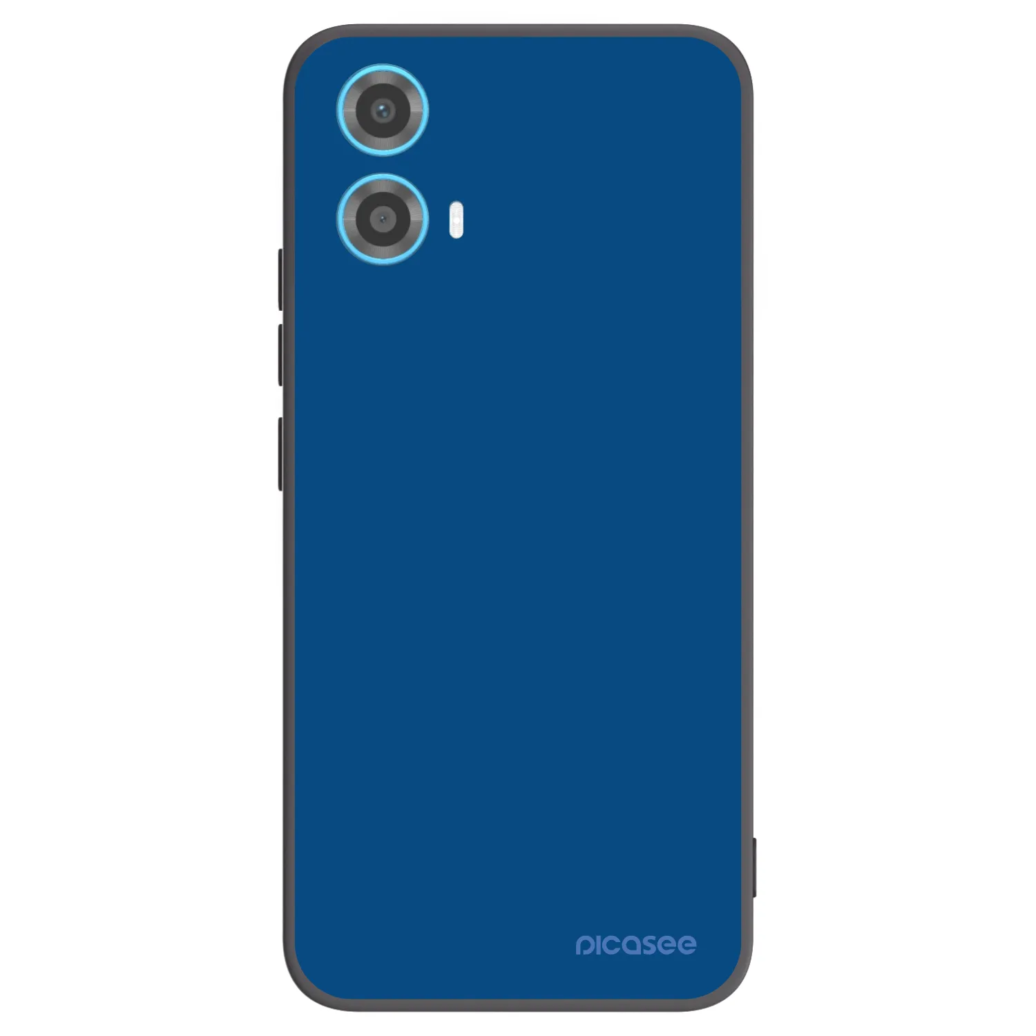 Picasee silikonowe czarne etui na Motorola Moto G34 5G - Navy Blue