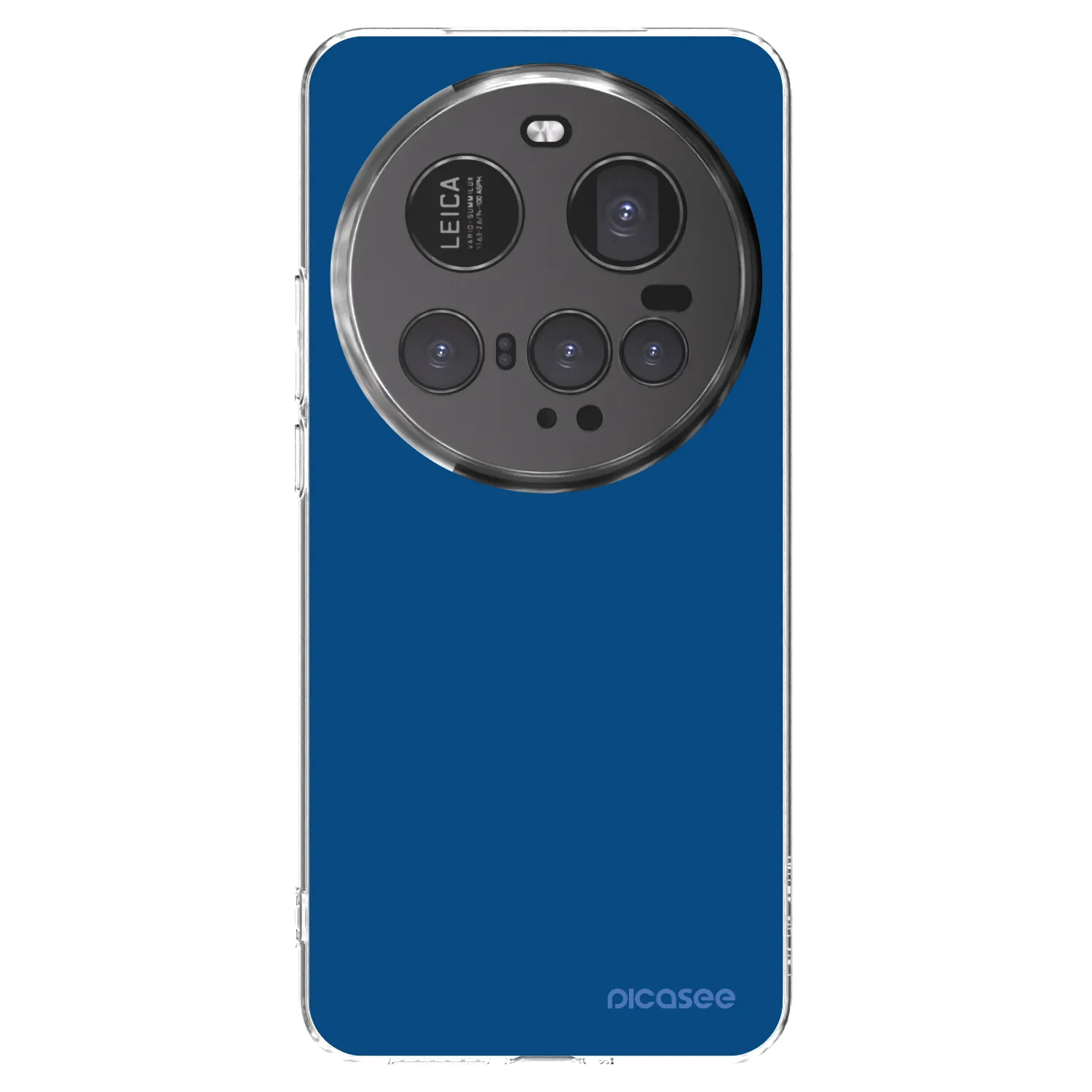 Picasee silikonowe przeźroczyste etui na Xiaomi 15 Ultra - Navy Blue
