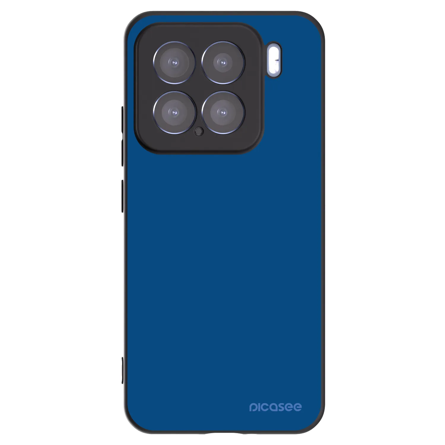 Picasee silikonowe czarne etui na Xiaomi 15 - Navy Blue