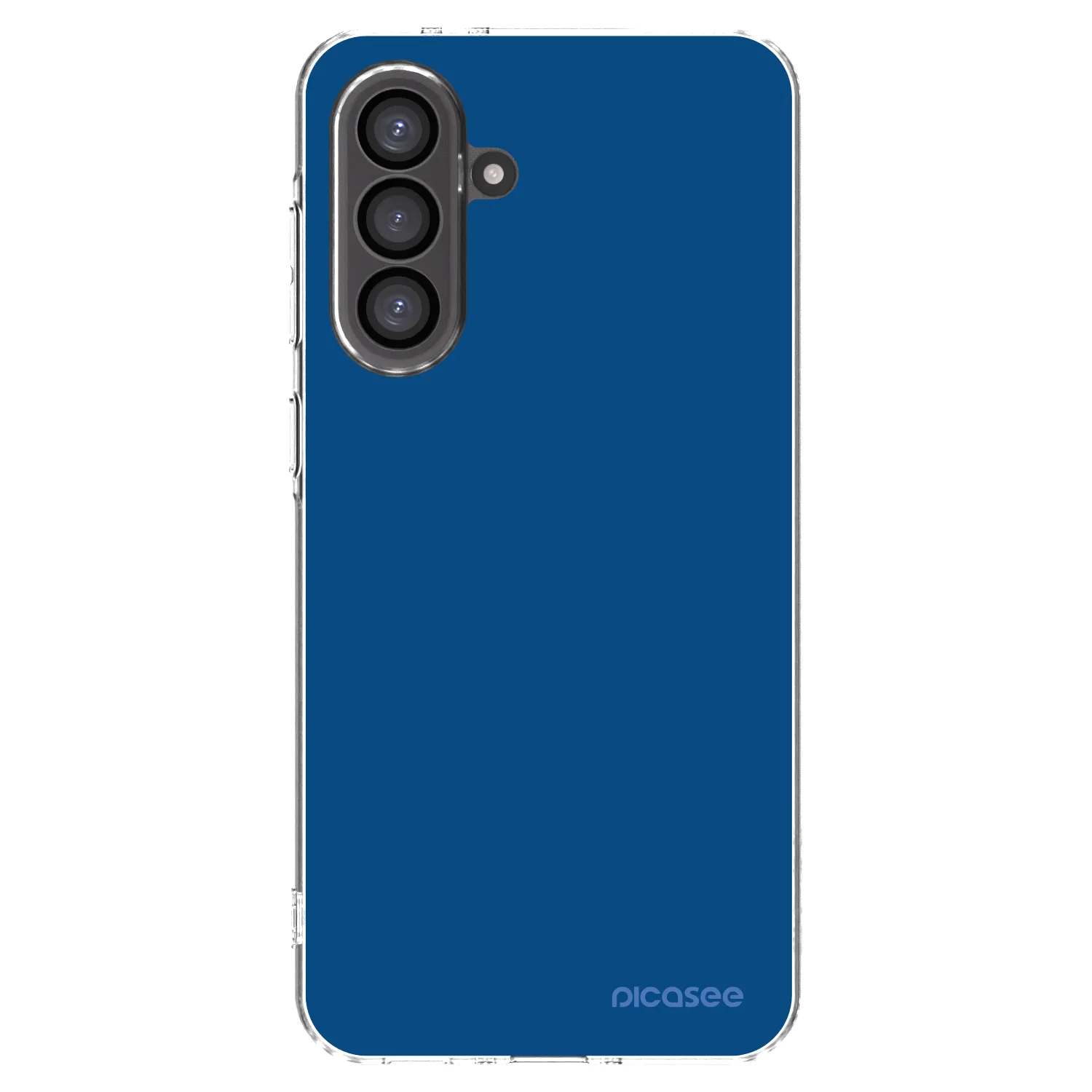 Picasee silikonowe przeźroczyste etui na Samsung Galaxy A56 5G A566B - Navy Blue