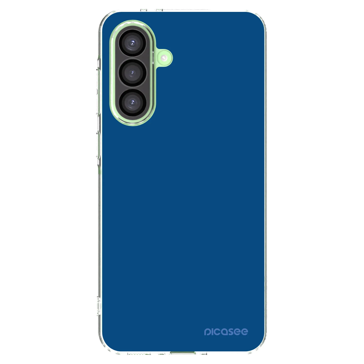 Picasee silikonowe przeźroczyste etui na Samsung Galaxy A26 5G A266B - Navy Blue