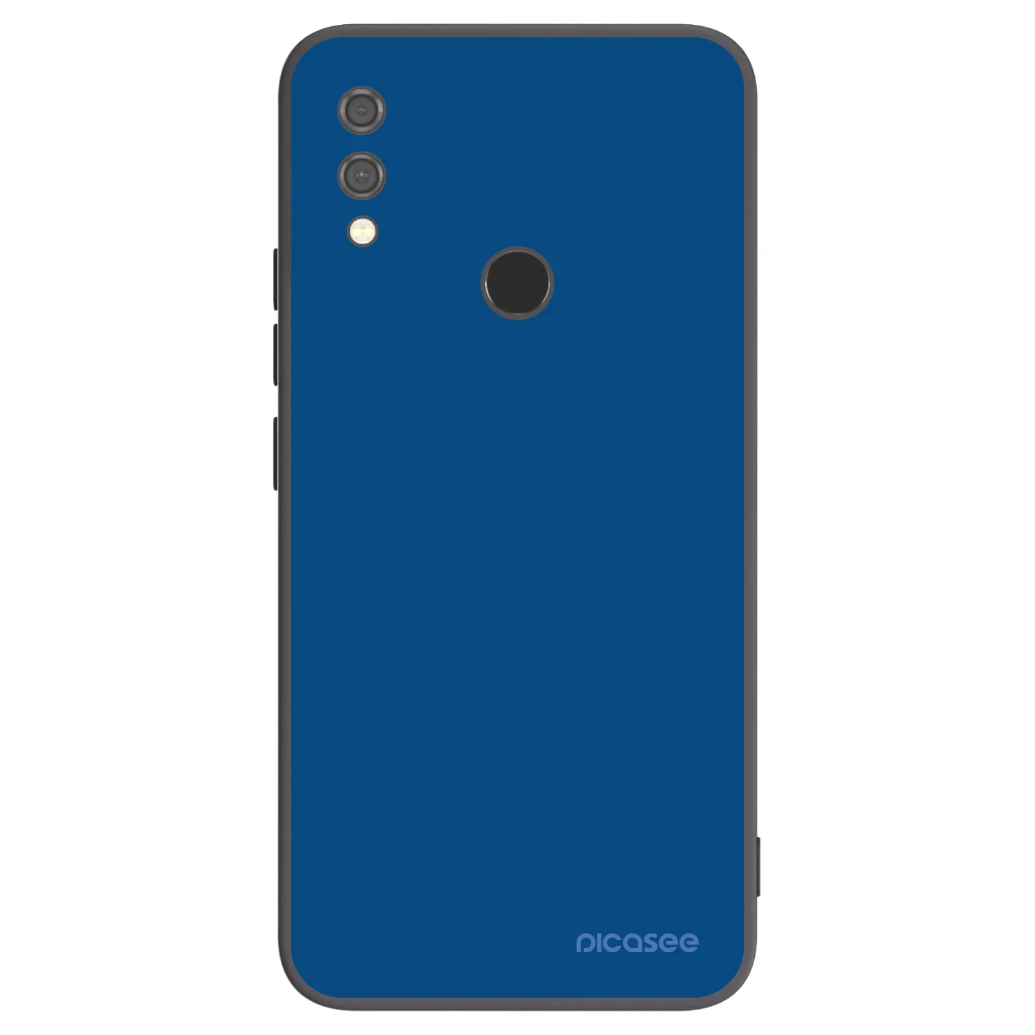 Picasee silikonowe czarne etui na Xiaomi Redmi Note 7 - Navy Blue