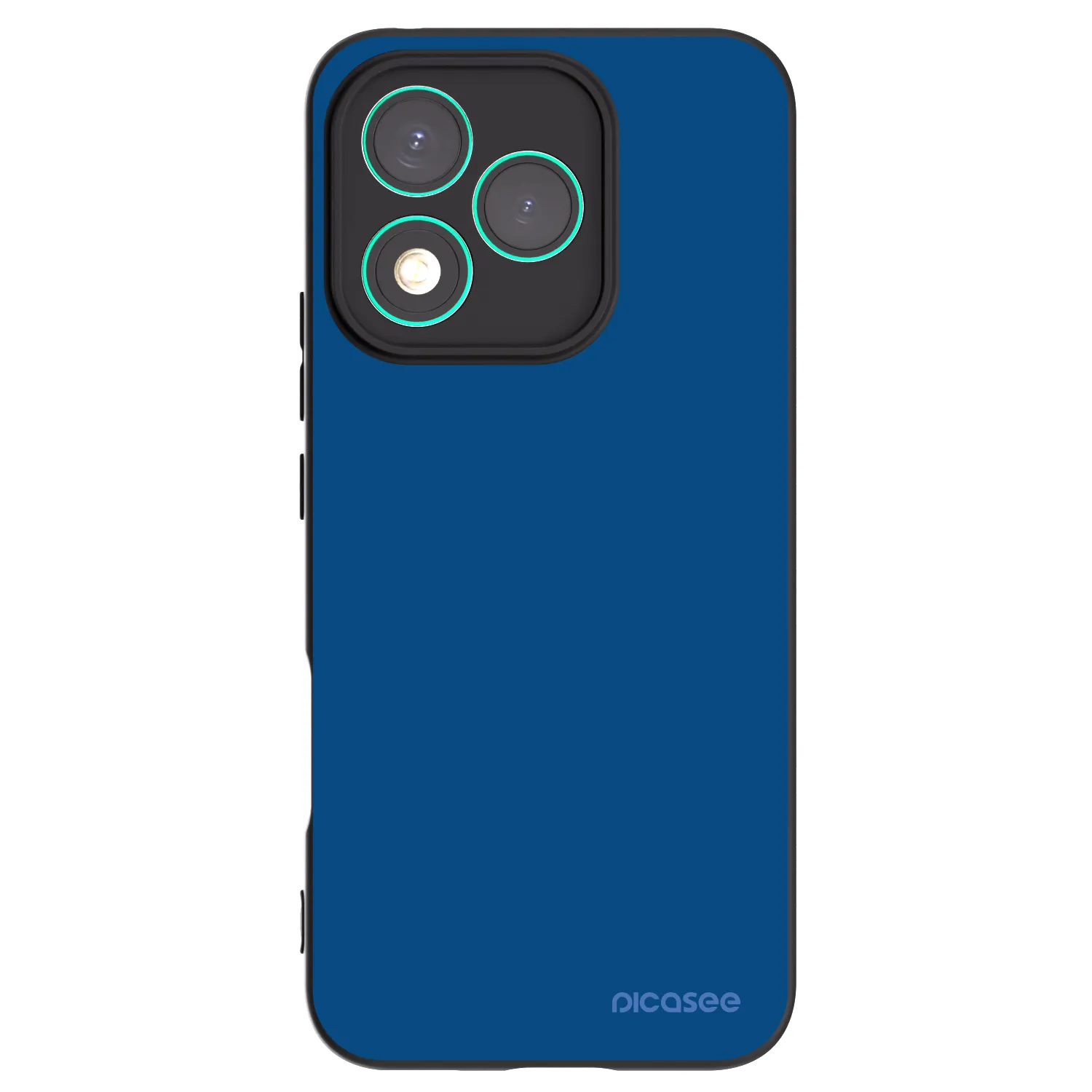 Picasee silikonowe czarne etui na Honor 400 Lite 5G - Navy Blue