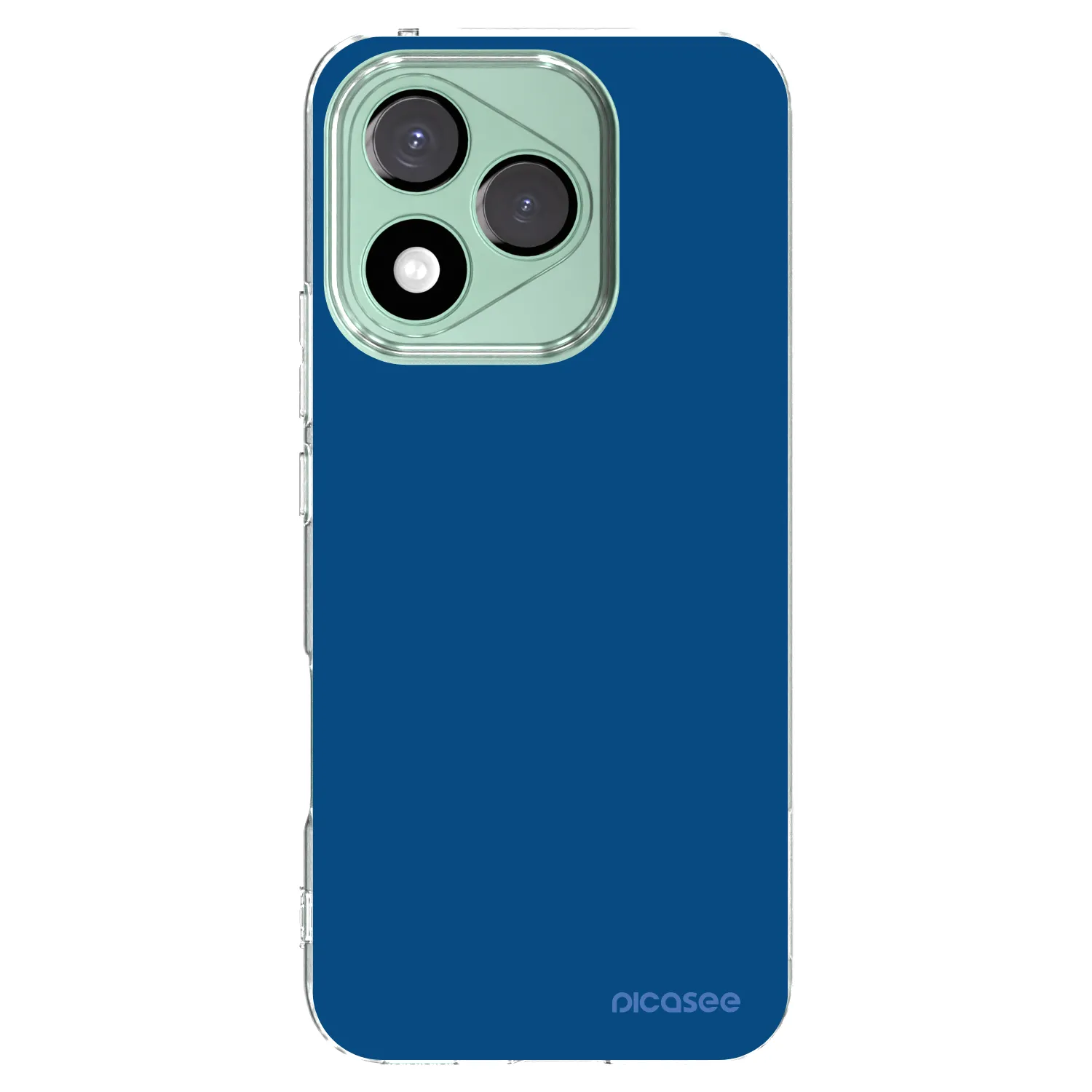 Picasee silikonowe przeźroczyste etui na Honor 400 Lite 5G - Navy Blue