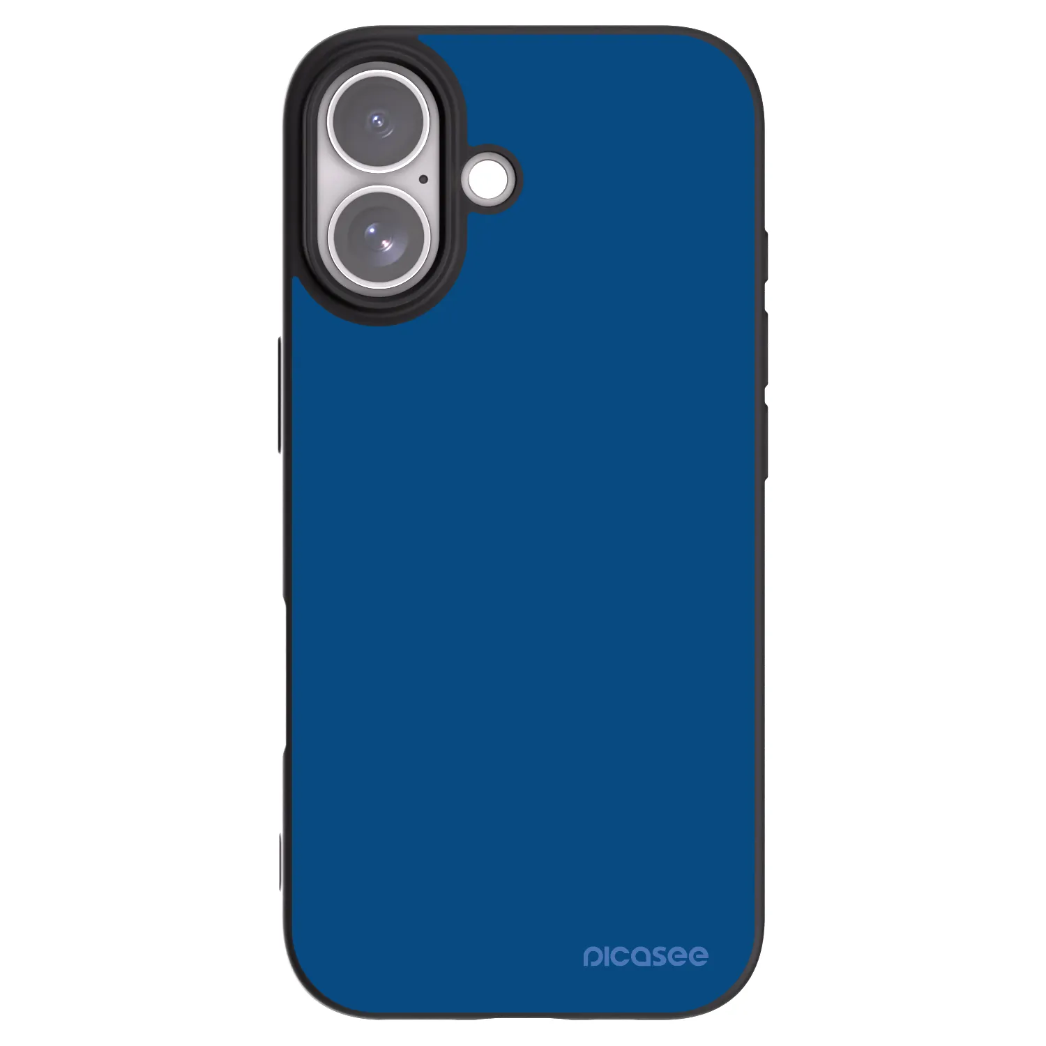 Picasee silikonowe czarne etui na Apple iPhone 17 - Navy Blue