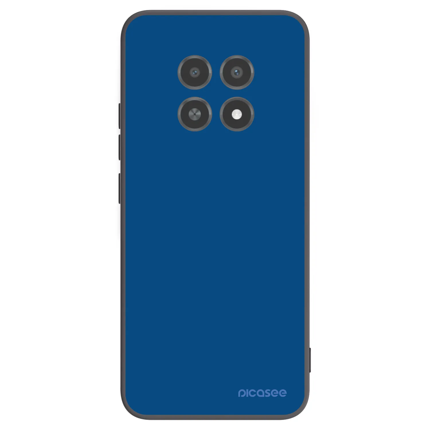 Picasee silikonowe czarne etui na Realme 12X - Navy Blue