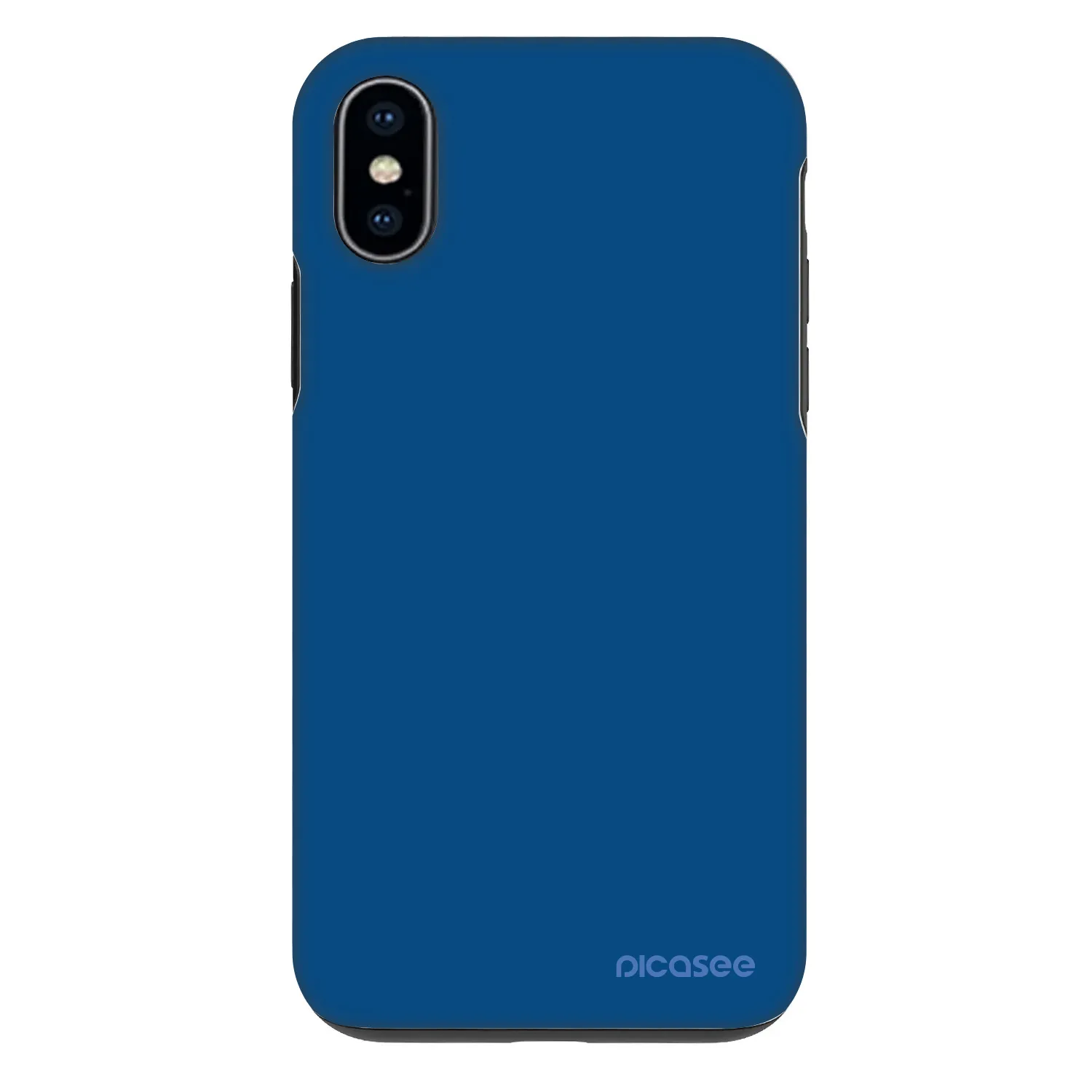 Picasee Fashion Case na Apple iPhone X/XS - Navy Blue