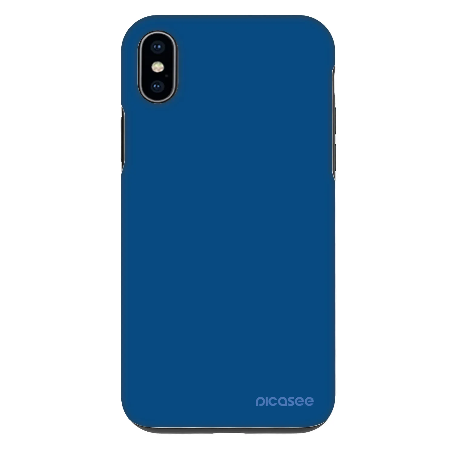 Picasee Fashion Case na Apple iPhone XS Max - Navy Blue