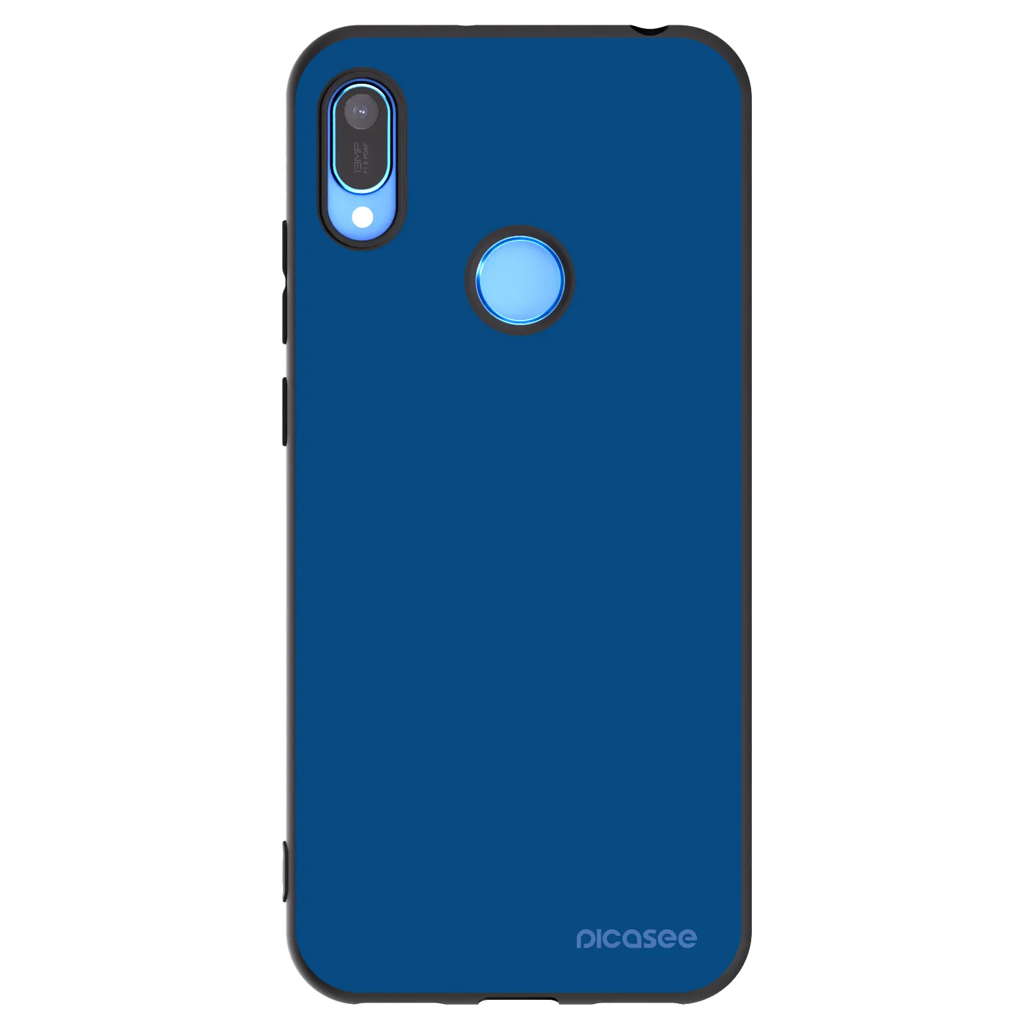 Picasee silikonowe czarne etui na Huawei Y6 2019 - Navy Blue