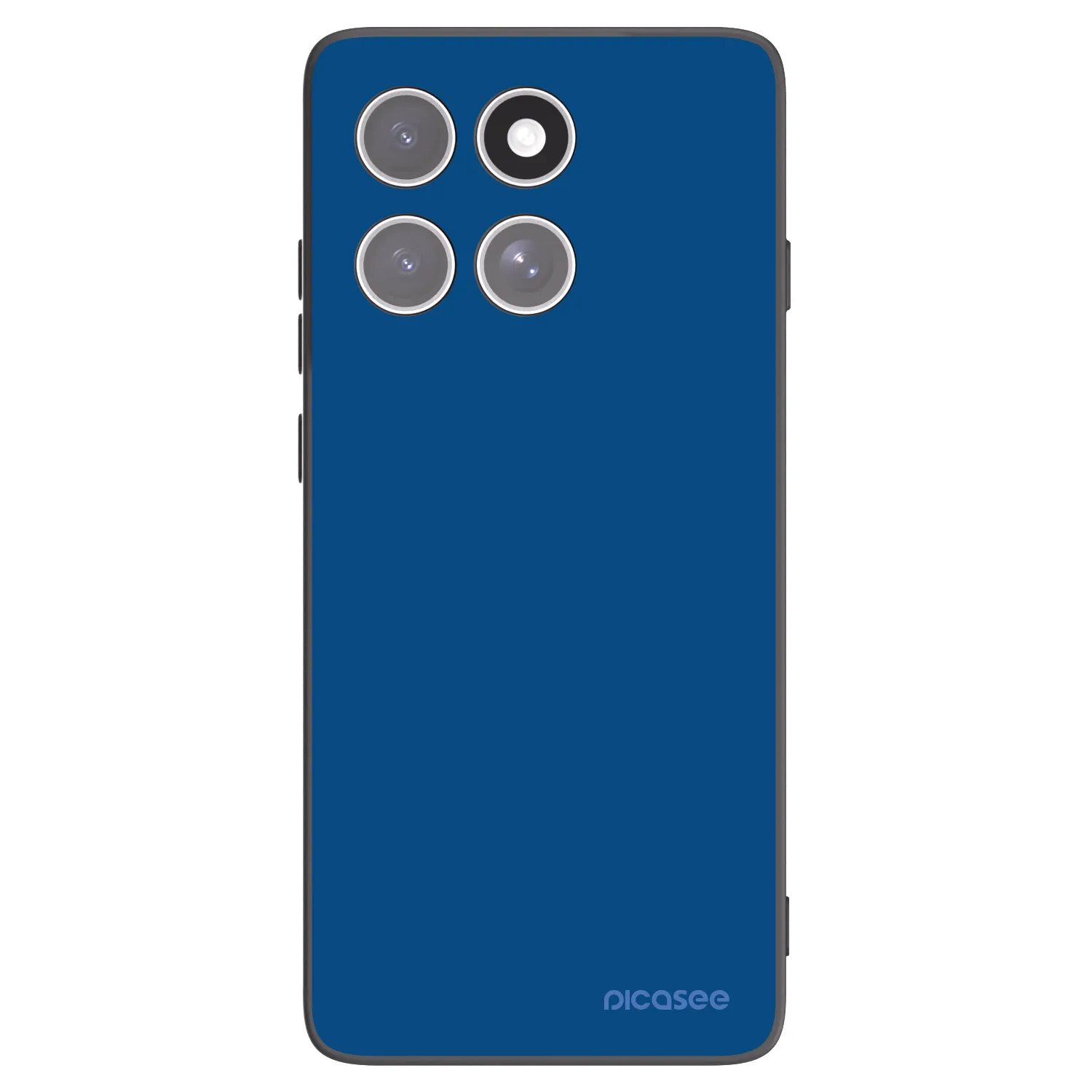 Picasee silikonowe czarne etui na Motorola Edge 60 Pro - Navy Blue