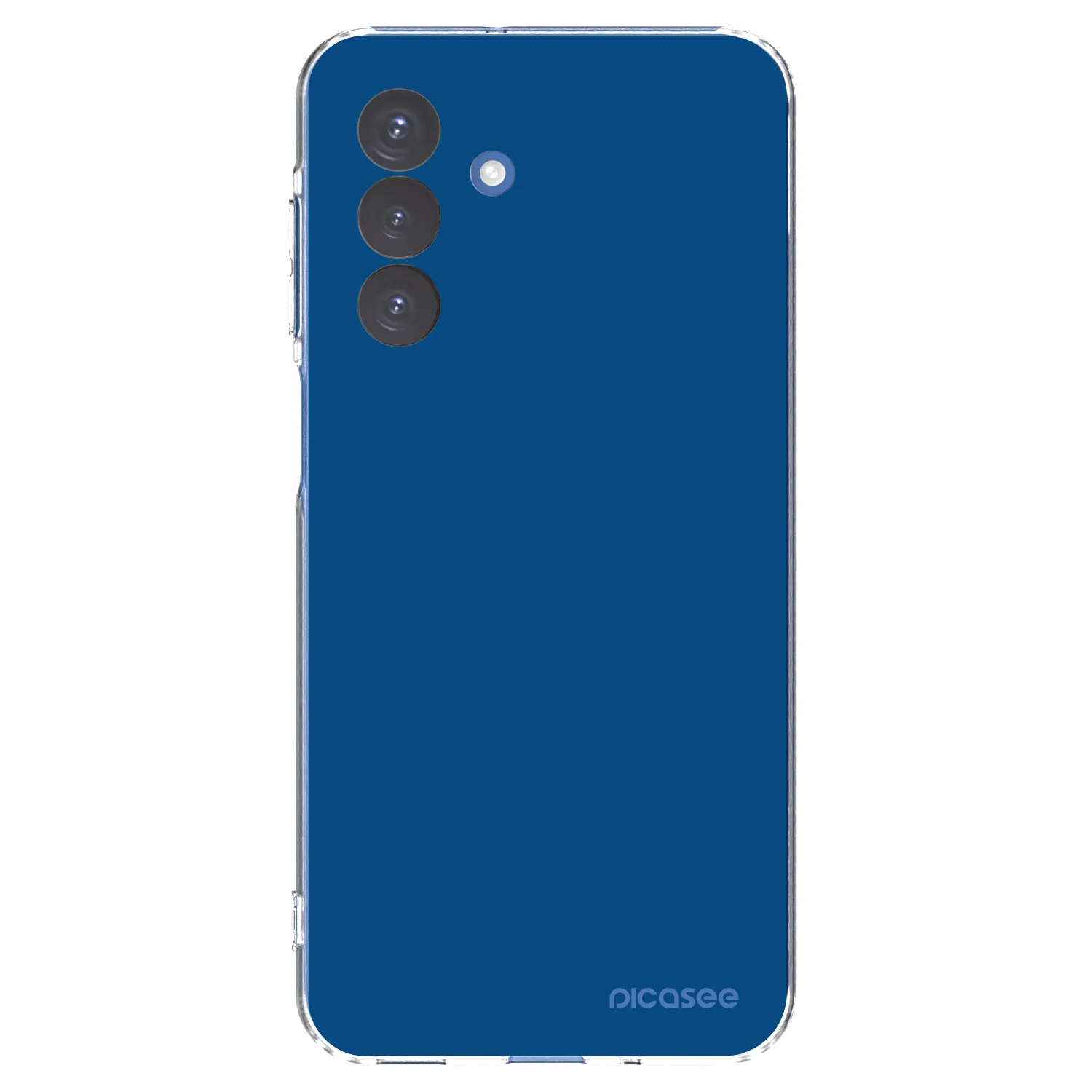 Picasee silikonowe przeźroczyste etui na Samsung Galaxy A17 5G - Navy Blue
