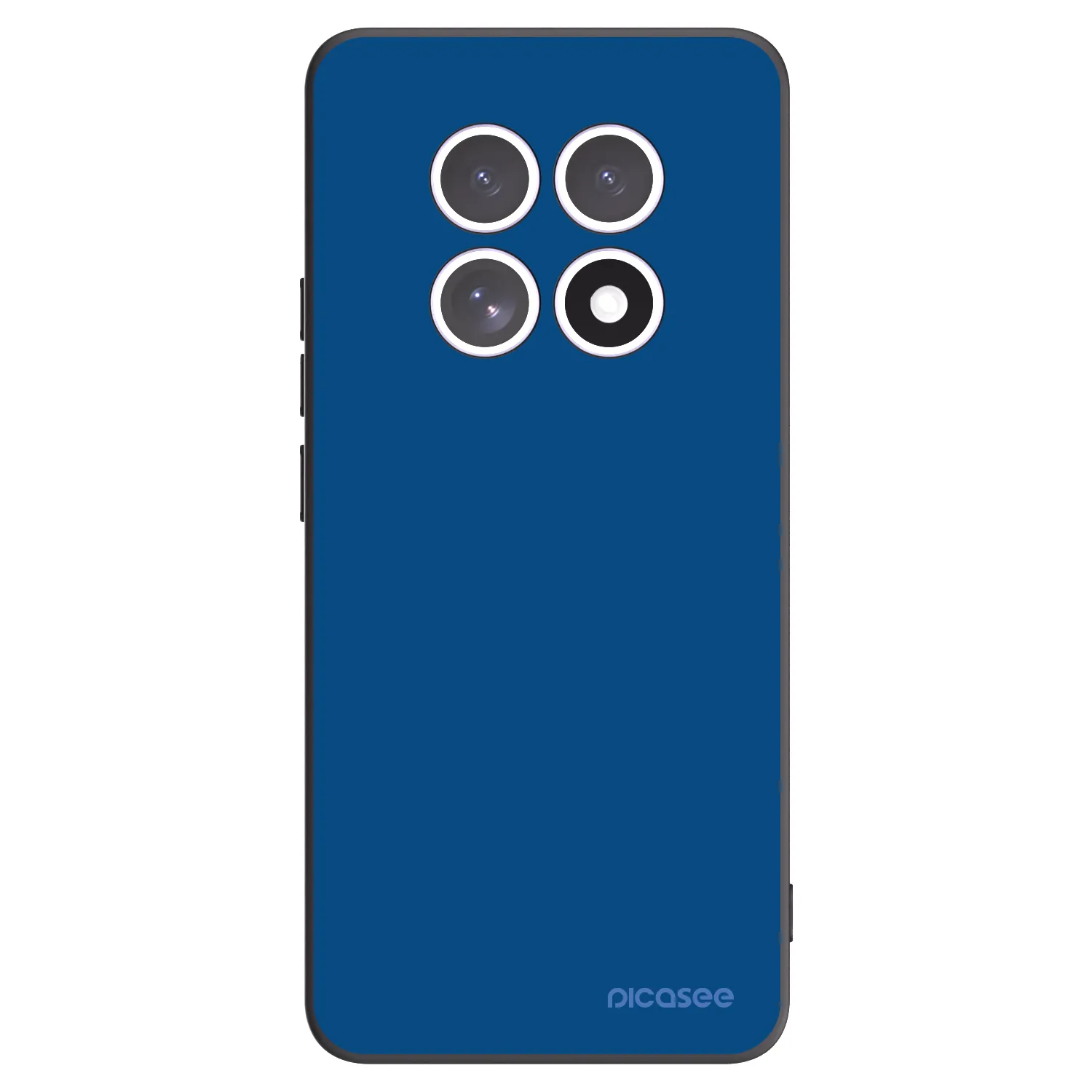Picasee silikonowe czarne etui na Xiaomi Redmi Note 15 4G - Navy Blue