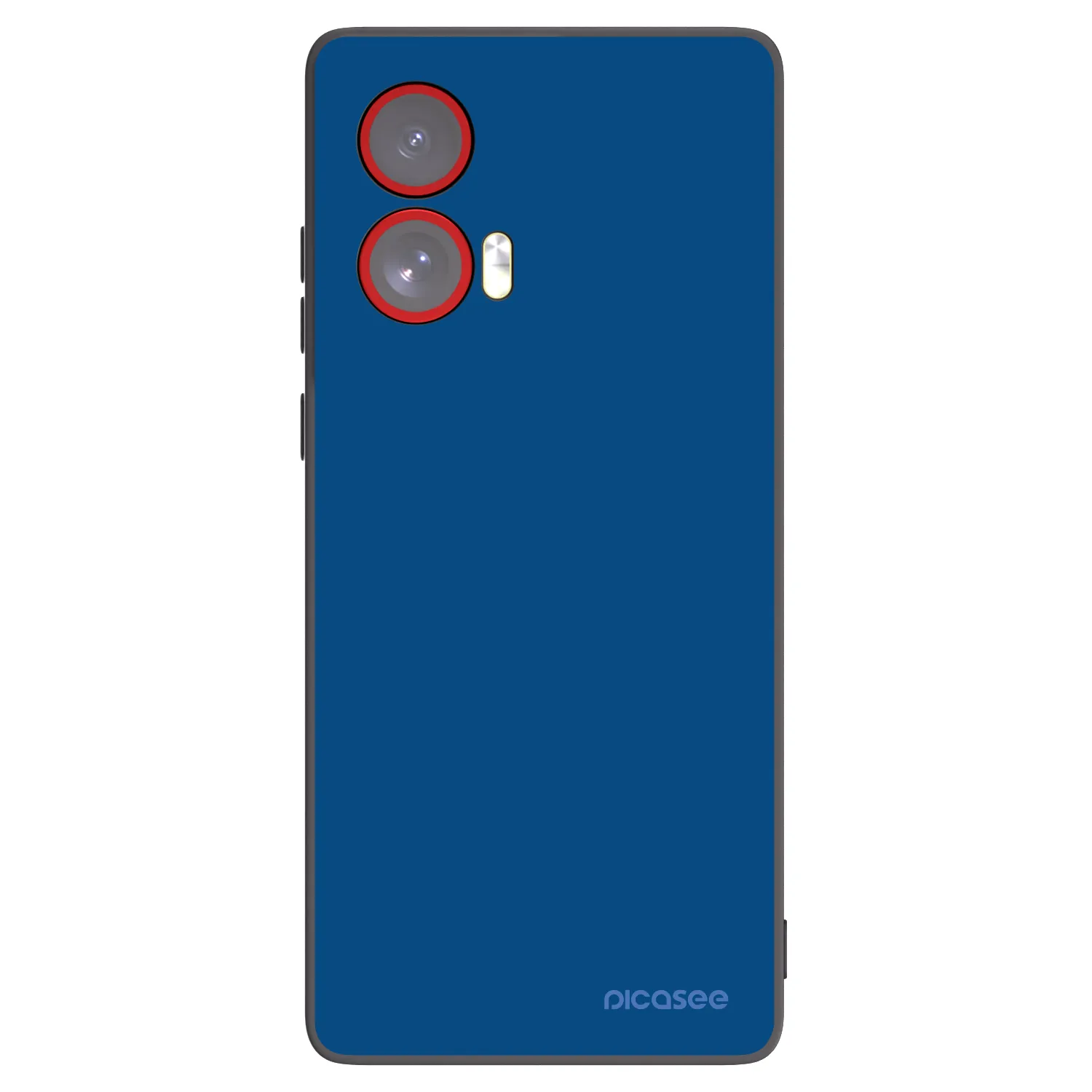Picasee silikonowe czarne etui na Motorola Edge 50 Fusion - Navy Blue