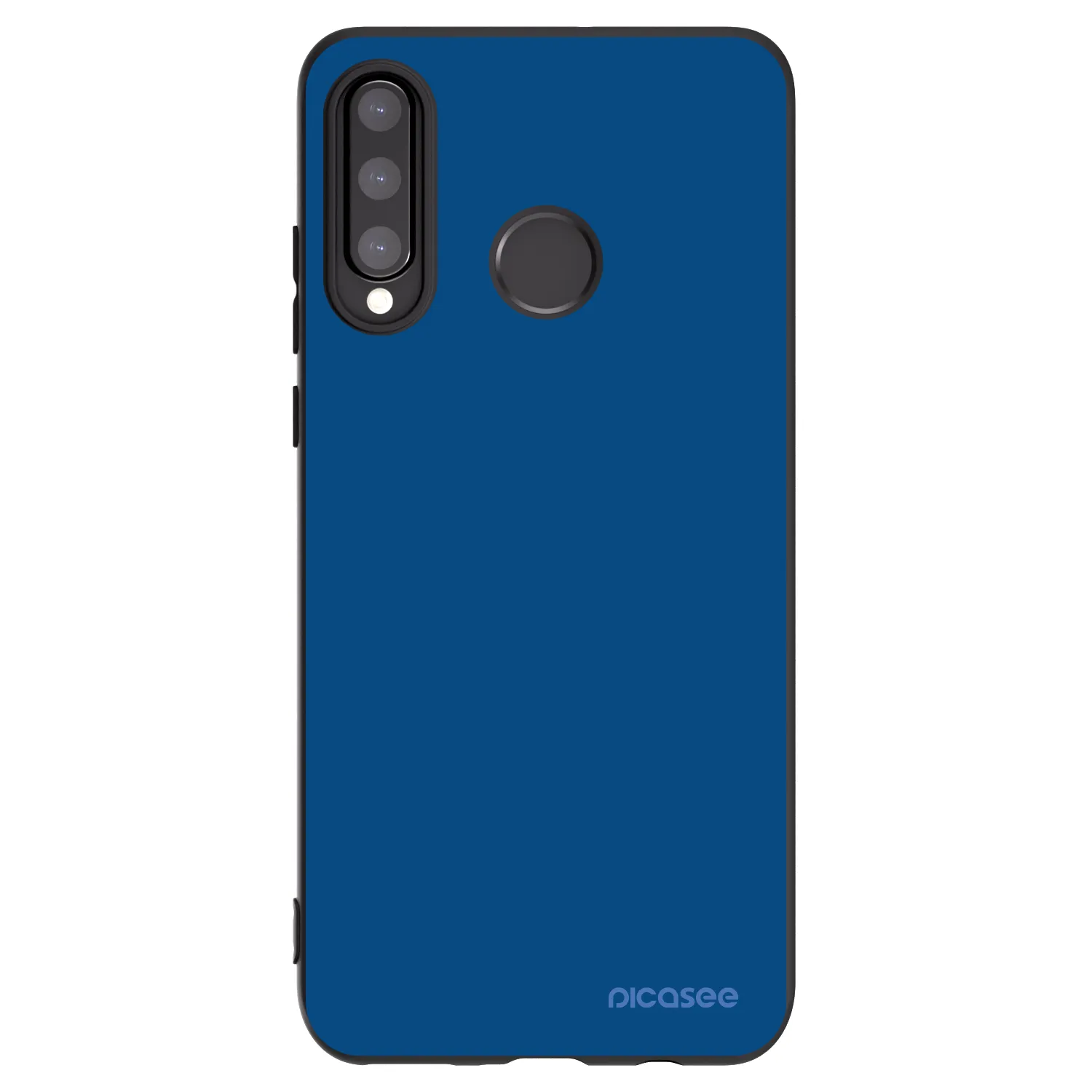 Picasee silikonowe czarne etui na Huawei P30 Lite - Navy Blue