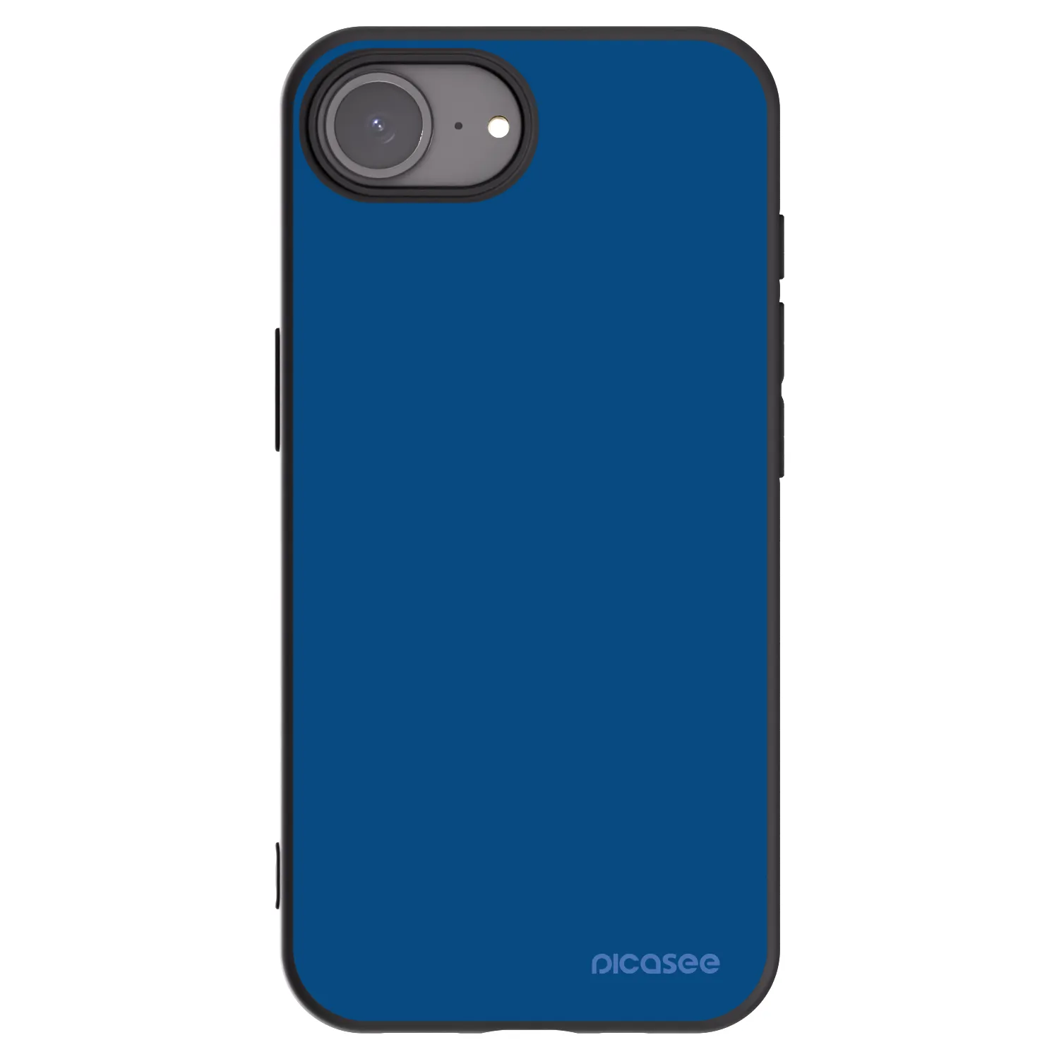 Picasee silikonowe czarne etui na Apple iPhone 17e - Navy Blue