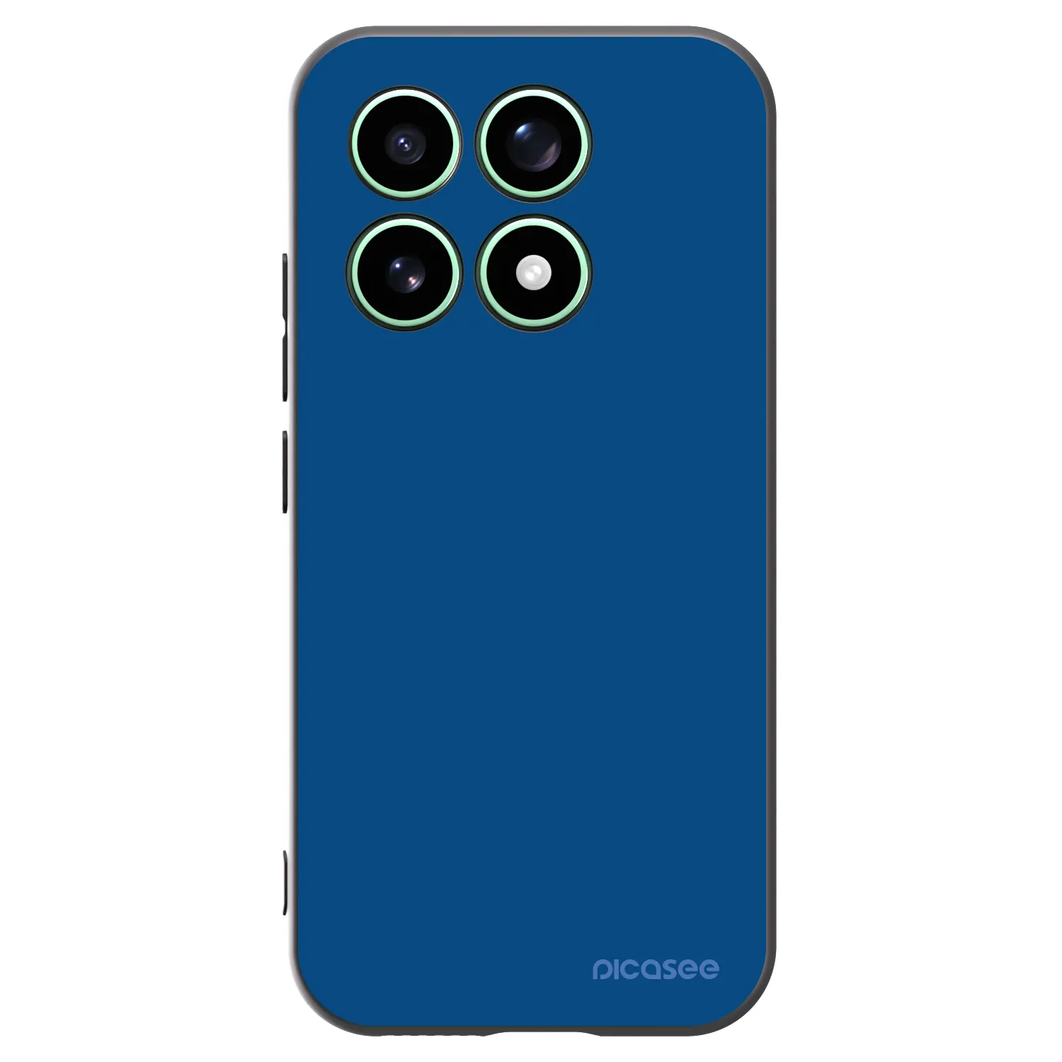 Picasee silikonowe czarne etui na Xiaomi 17 - Navy Blue