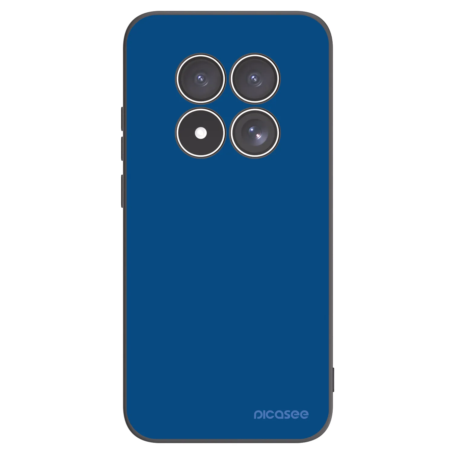Picasee silikonowe czarne etui na Xiaomi Redmi Note 15 Pro 5G - Navy Blue
