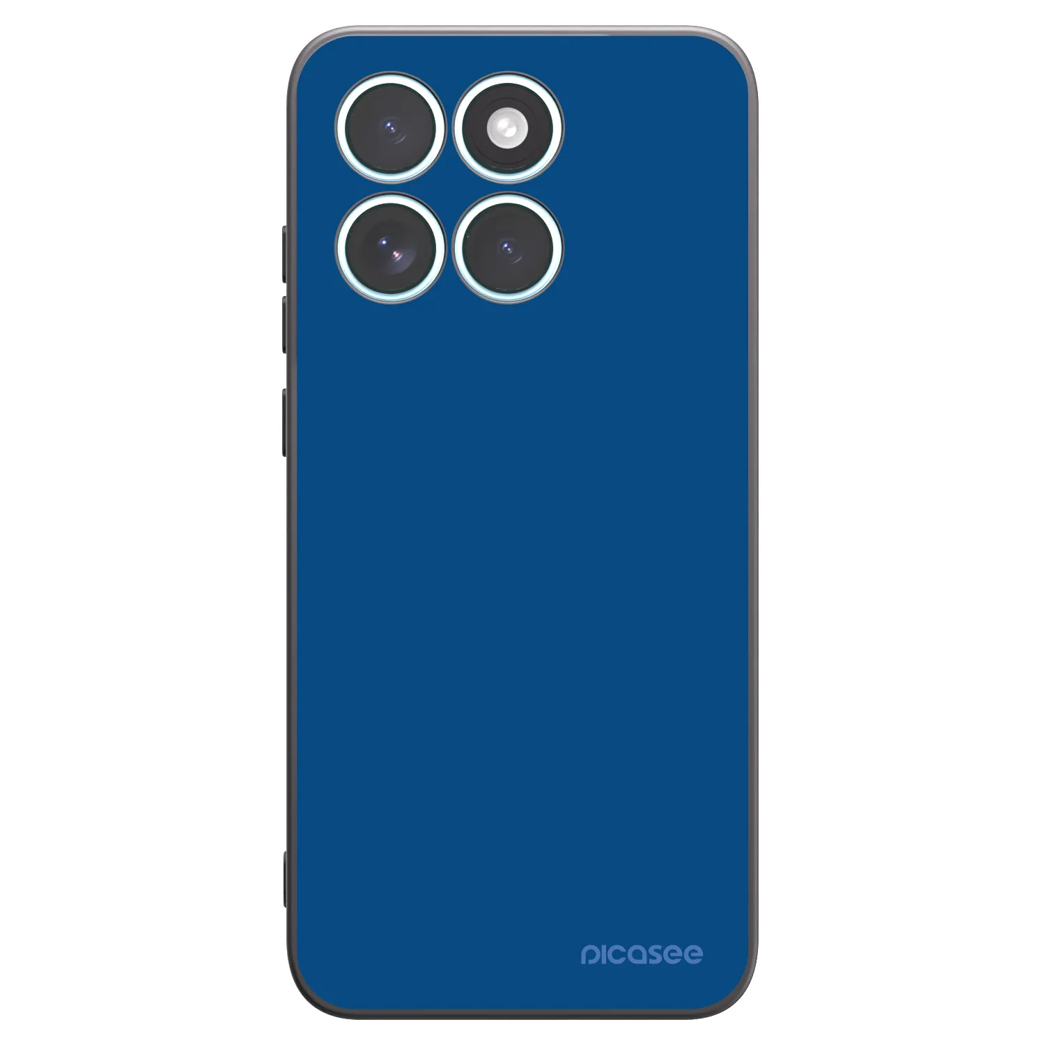 Picasee silikonowe czarne etui na Motorola Edge 70 Fusion - Navy Blue