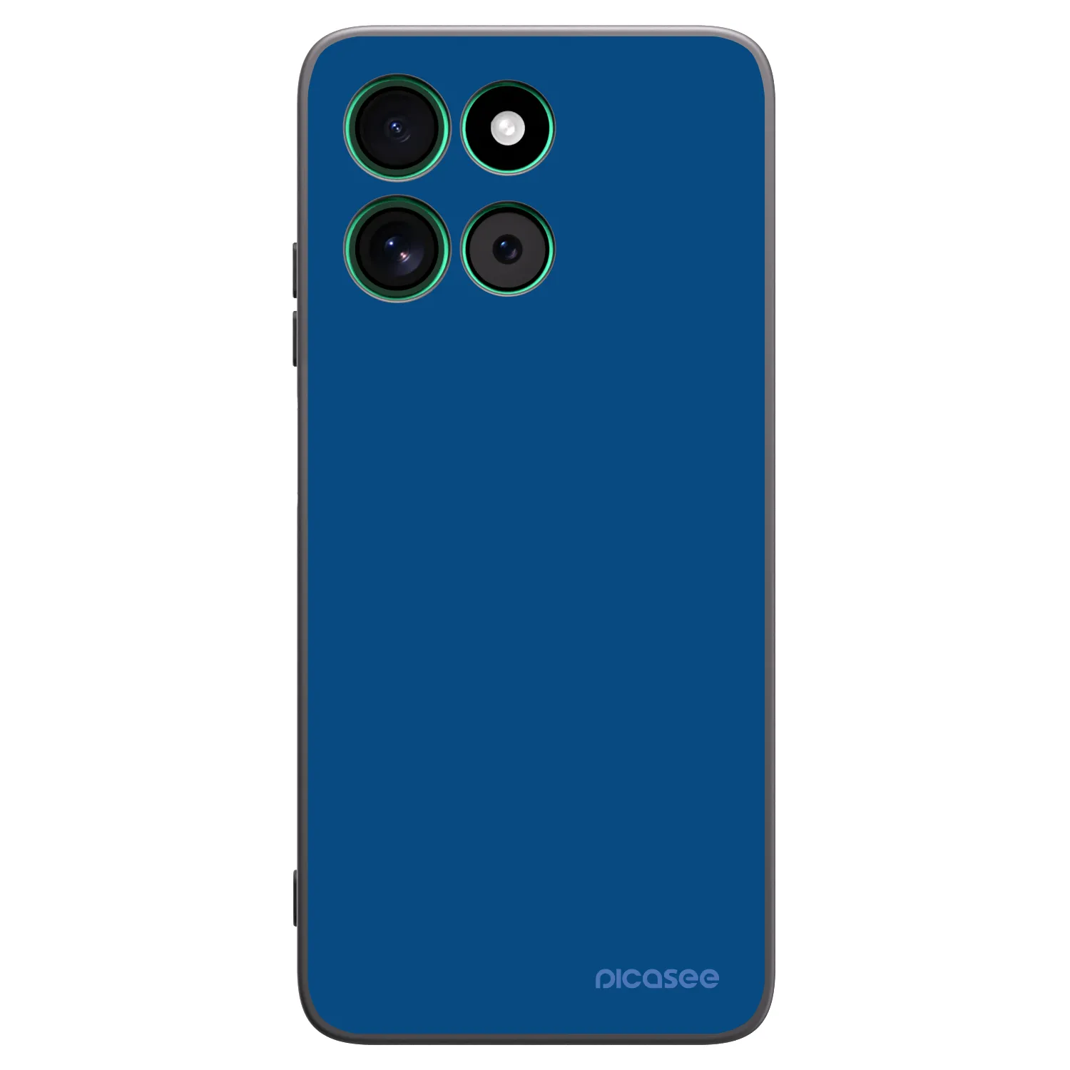 Picasee silikonowe czarne etui na Motorola Moto G57 Power - Navy Blue