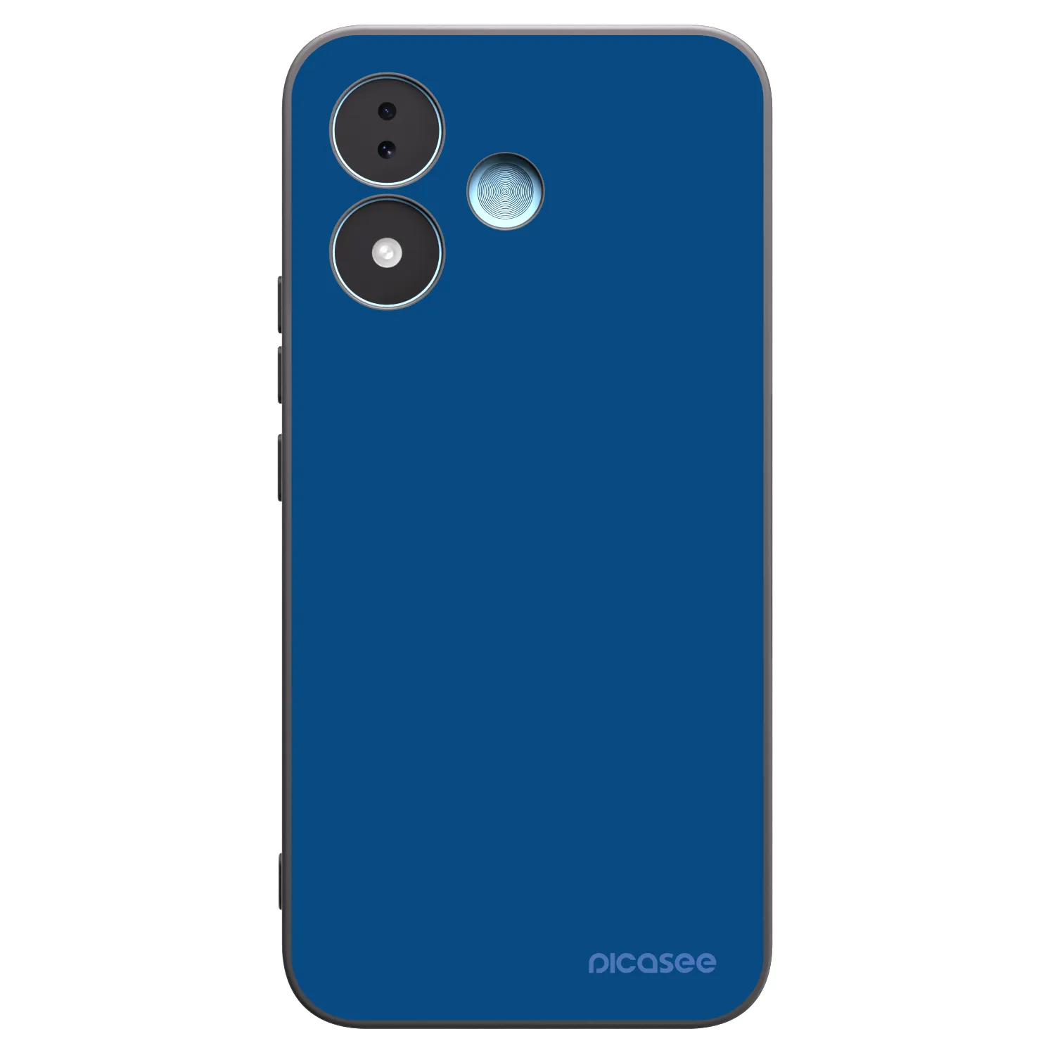 Picasee silikonowe czarne etui na Xiaomi Redmi Note 17 5G - Navy Blue
