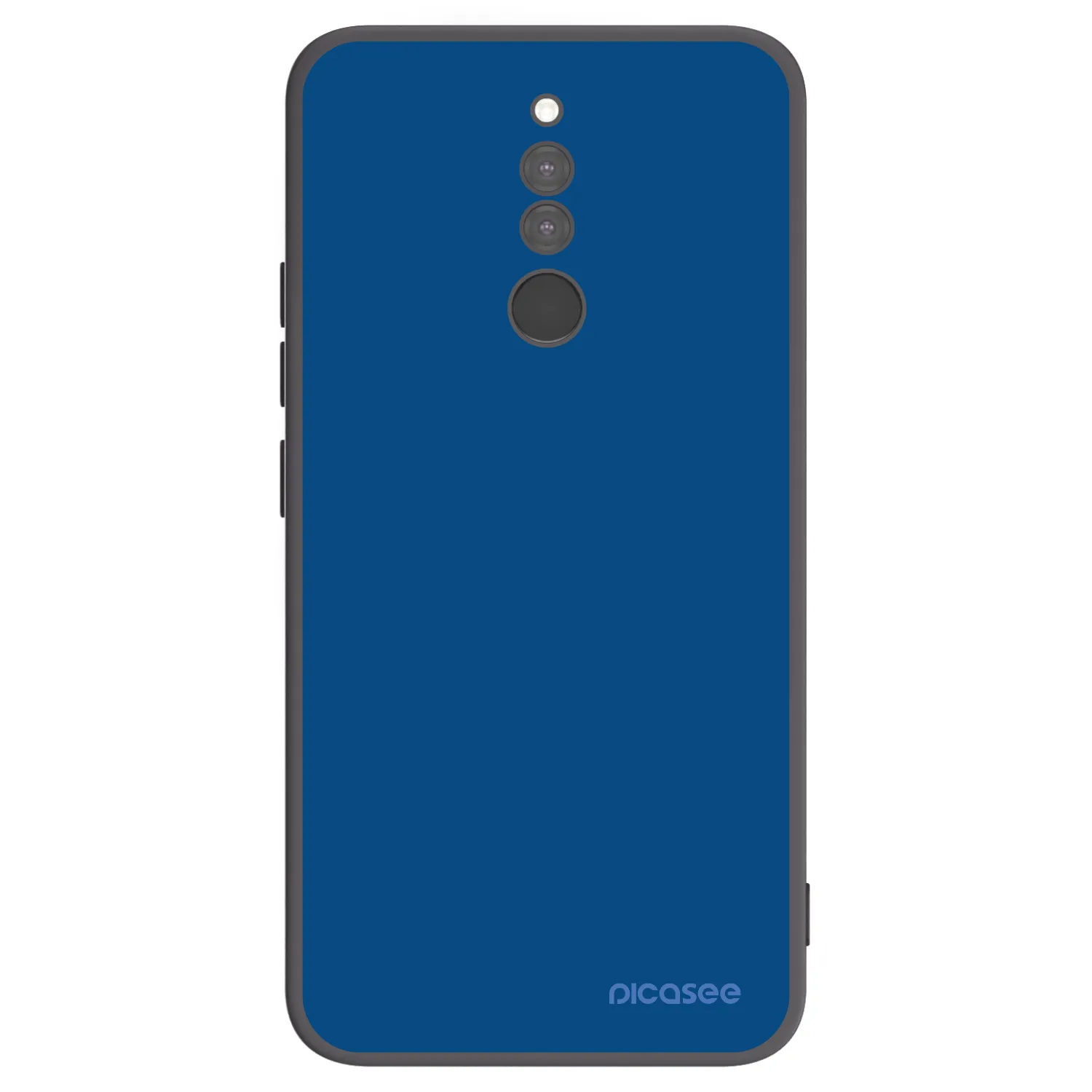 Picasee silikonowe czarne etui na Xiaomi Redmi 8 - Navy Blue