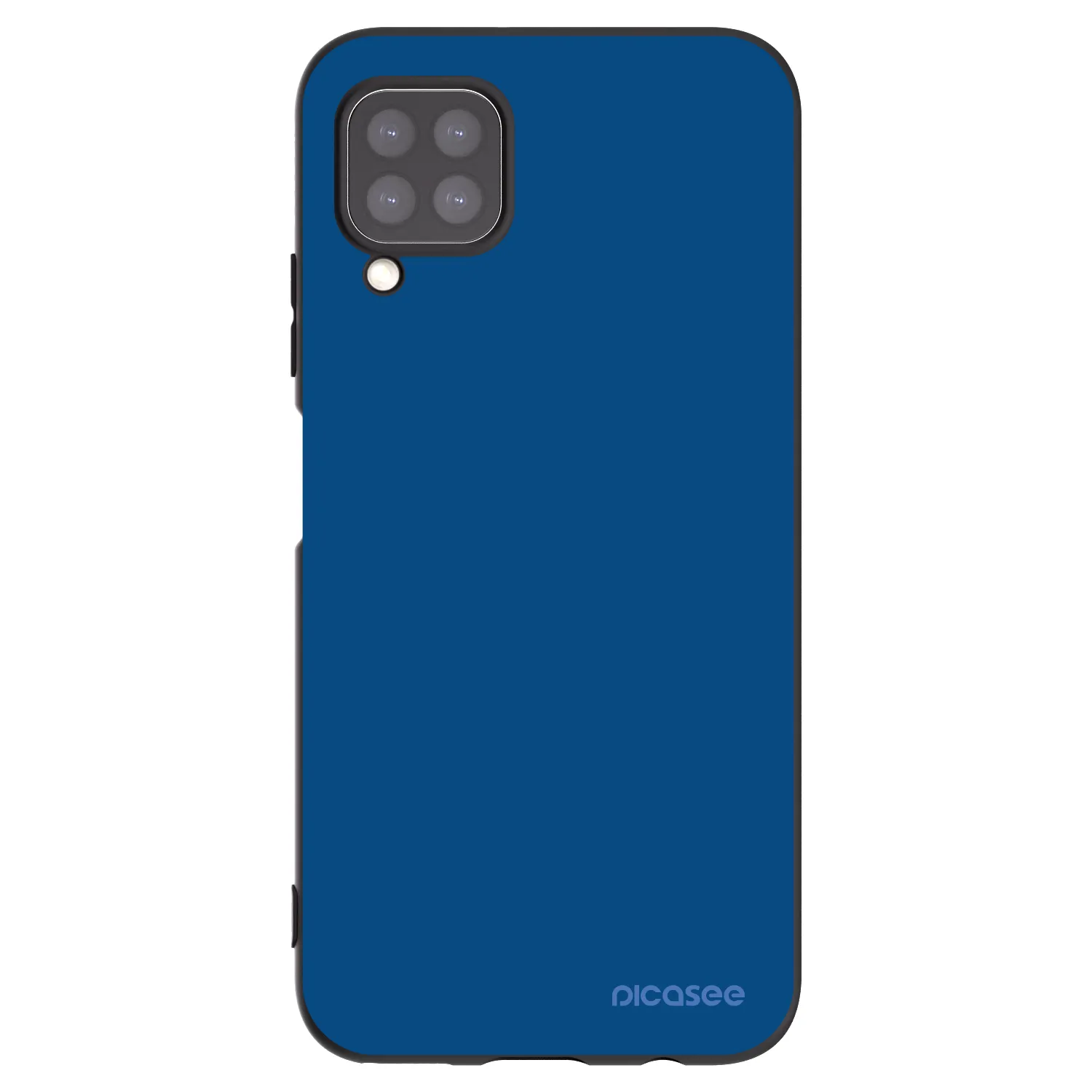 Picasee silikonowe czarne etui na Huawei P40 Lite - Navy Blue