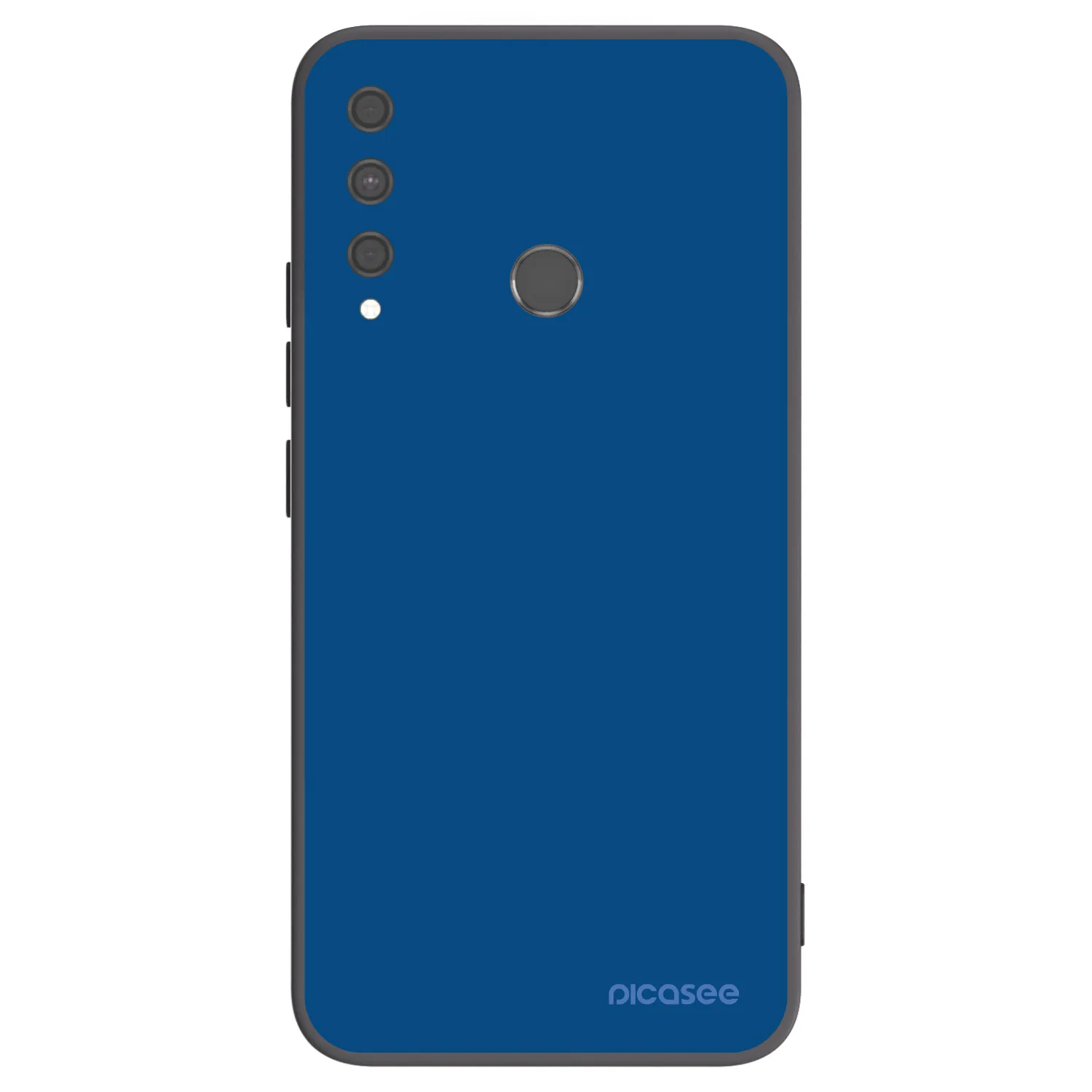 Picasee silikonowe czarne etui na Huawei P40 Lite E - Navy Blue
