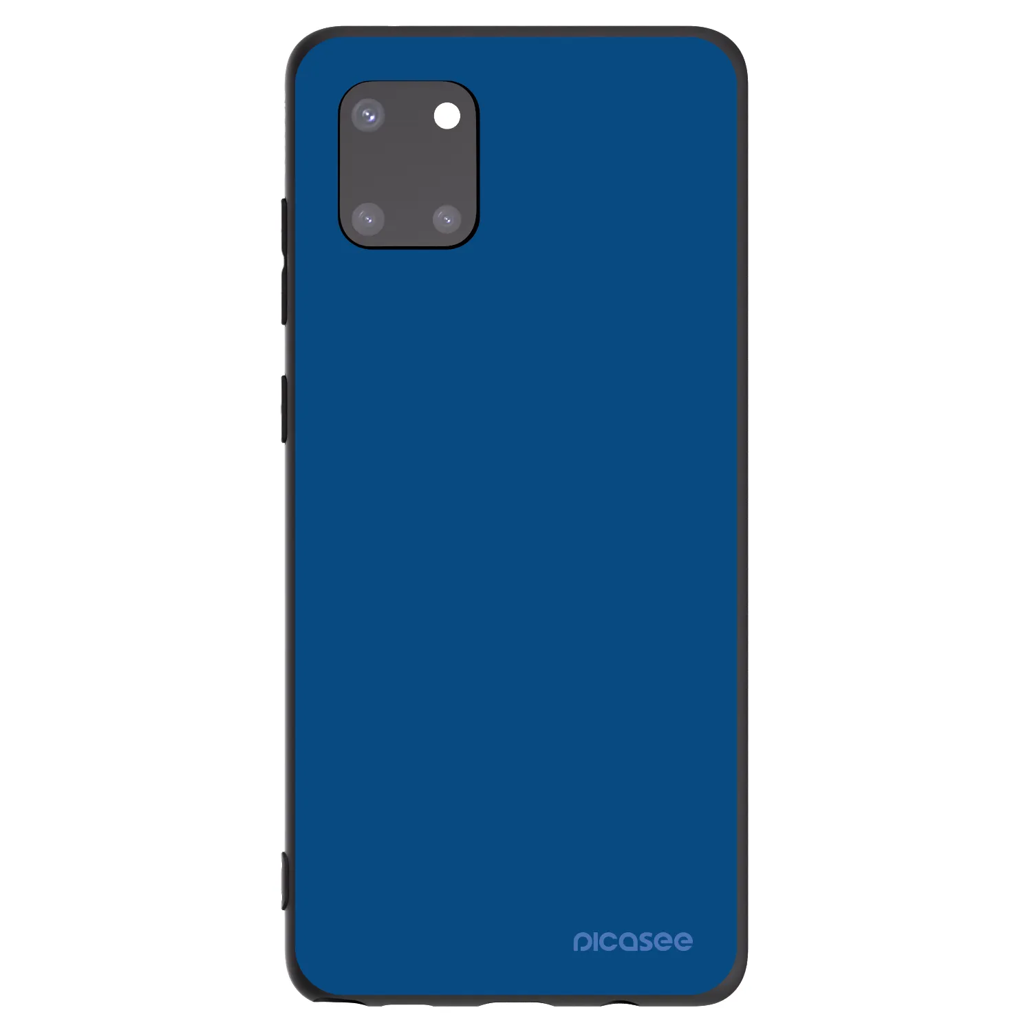 Picasee silikonowe czarne etui na Samsung Galaxy Note 10 Lite N770F - Navy Blue