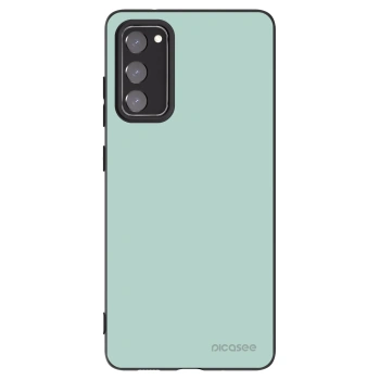 Picasee silikonowe czarne etui na Samsung Galaxy S20 FE - Pastel Charm