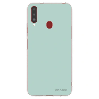 Picasee silikonowe przeźroczyste etui na Samsung Galaxy A20s - Pastel Charm