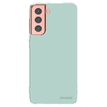 Picasee silikonowe przeźroczyste etui na Samsung Galaxy S21 5G G991B - Pastel Charm