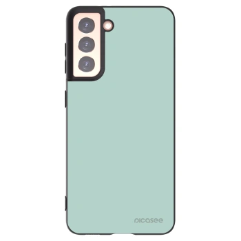Picasee silikonowe czarne etui na Samsung Galaxy S21 5G G991B - Pastel Charm