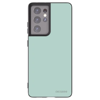 Picasee silikonowe czarne etui na Samsung Galaxy S21 Ultra 5G G998B - Pastel Charm