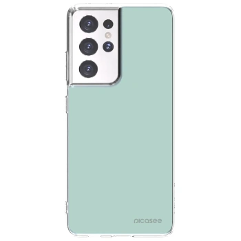 Picasee silikonowe przeźroczyste etui na Samsung Galaxy S21 Ultra 5G G998B - Pastel Charm