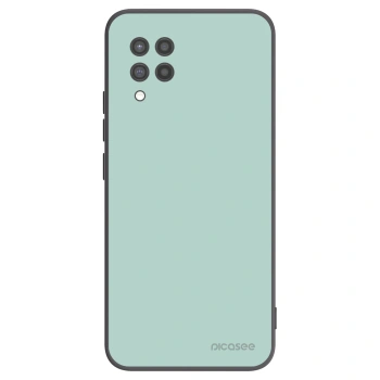 Picasee silikonowe czarne etui na Samsung Galaxy A42 A426B - Pastel Charm