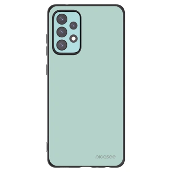 Picasee silikonowe czarne etui na Samsung Galaxy A72 A725F - Pastel Charm