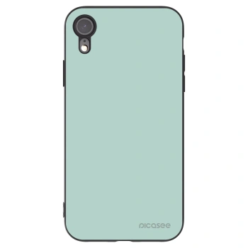 Picasee silikonowe czarne etui na Apple iPhone XR - Pastel Charm
