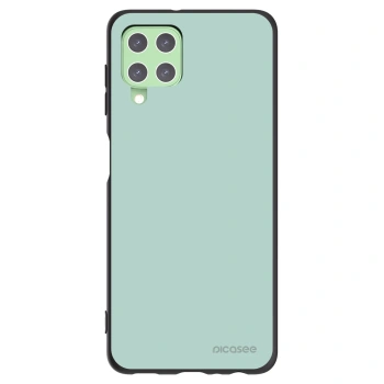 Picasee silikonowe czarne etui na Samsung Galaxy A22 A225F 4G - Pastel Charm